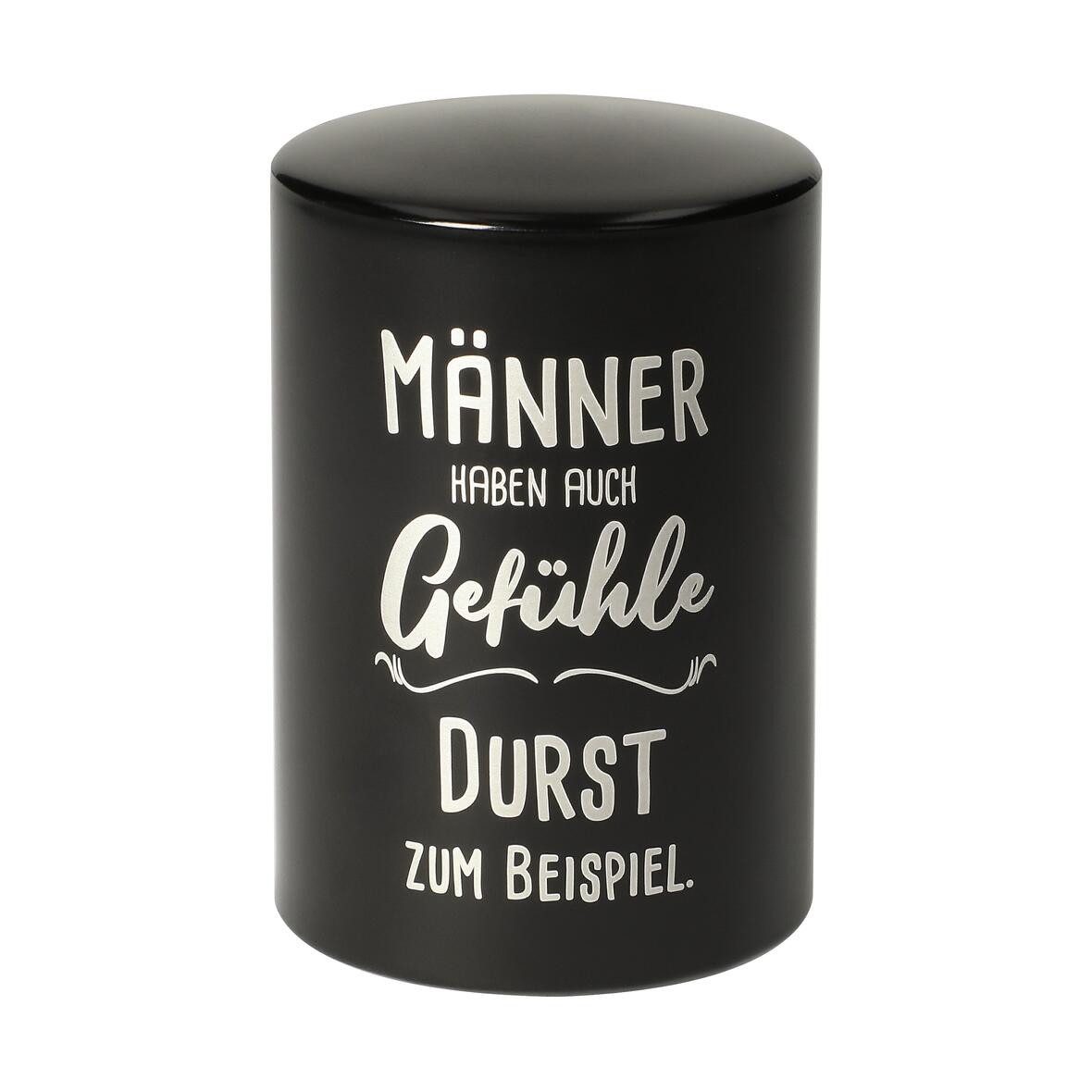 elasto Flaschenöffner Bieröffner Push & Pull als Geschenkidee in schwarz