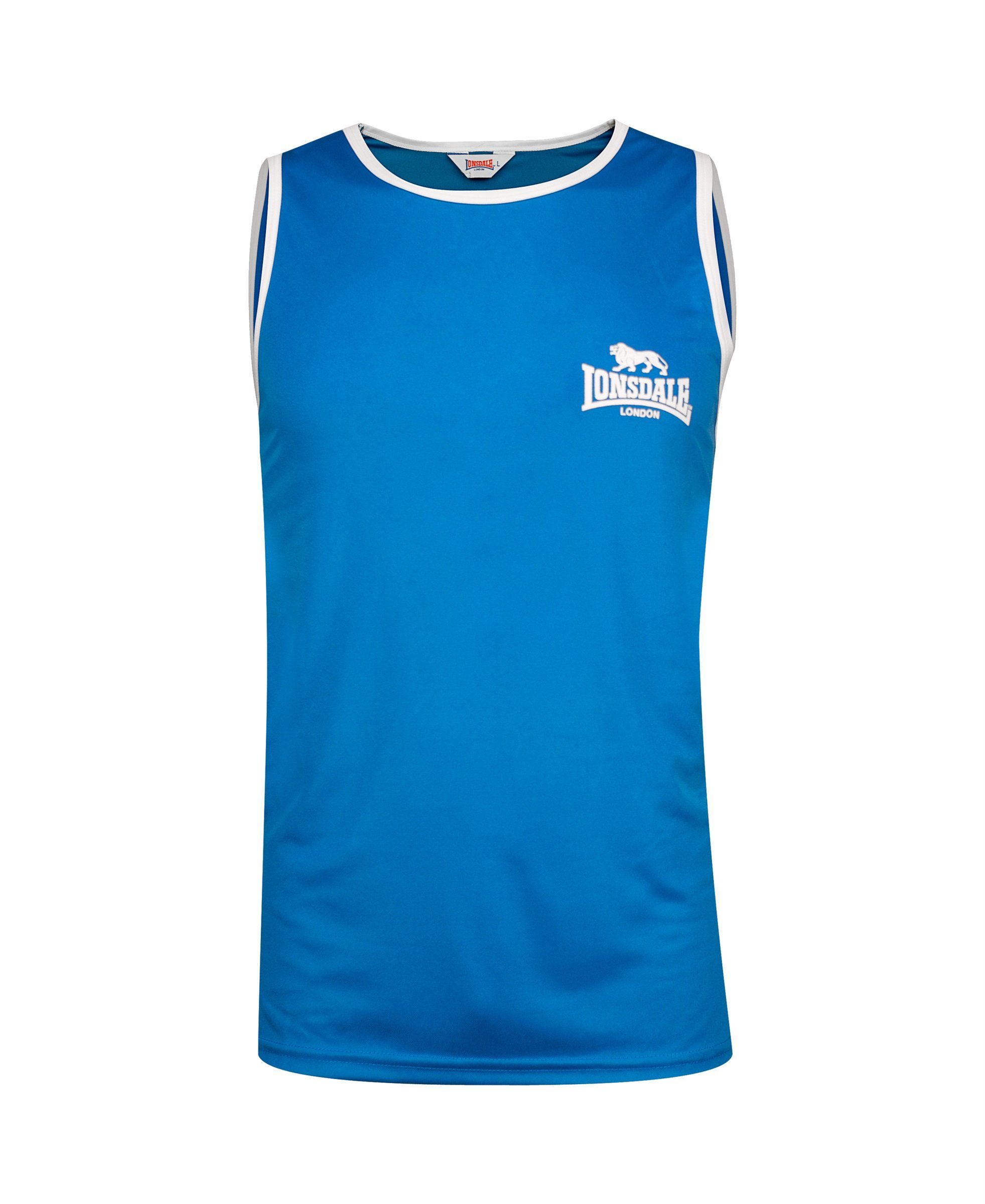 Lonsdale T-Shirt Lonsdale Herren Sporttop Amateur Singlet Erwachsene royal blue