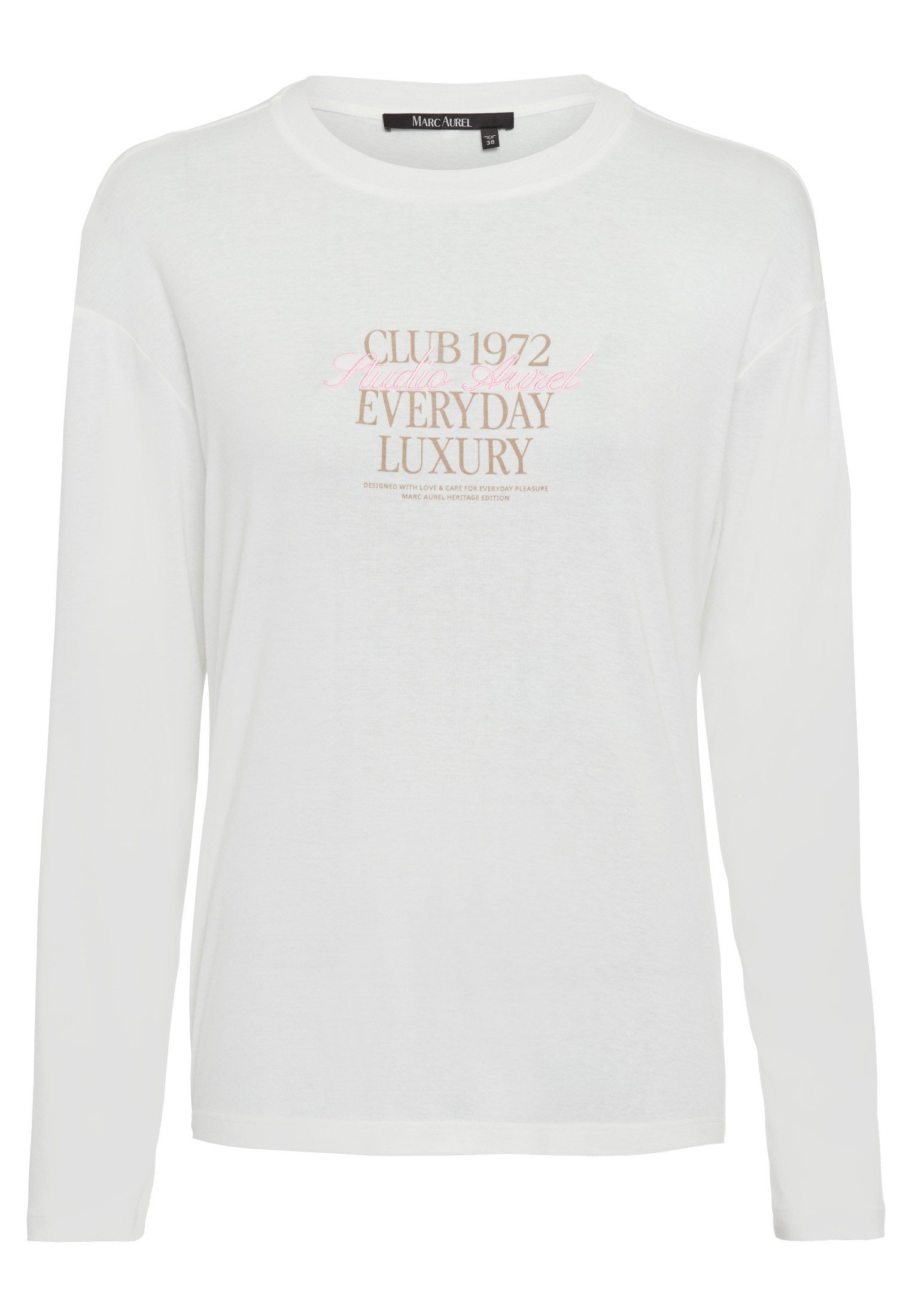 MARC AUREL Langarmshirt mit Print