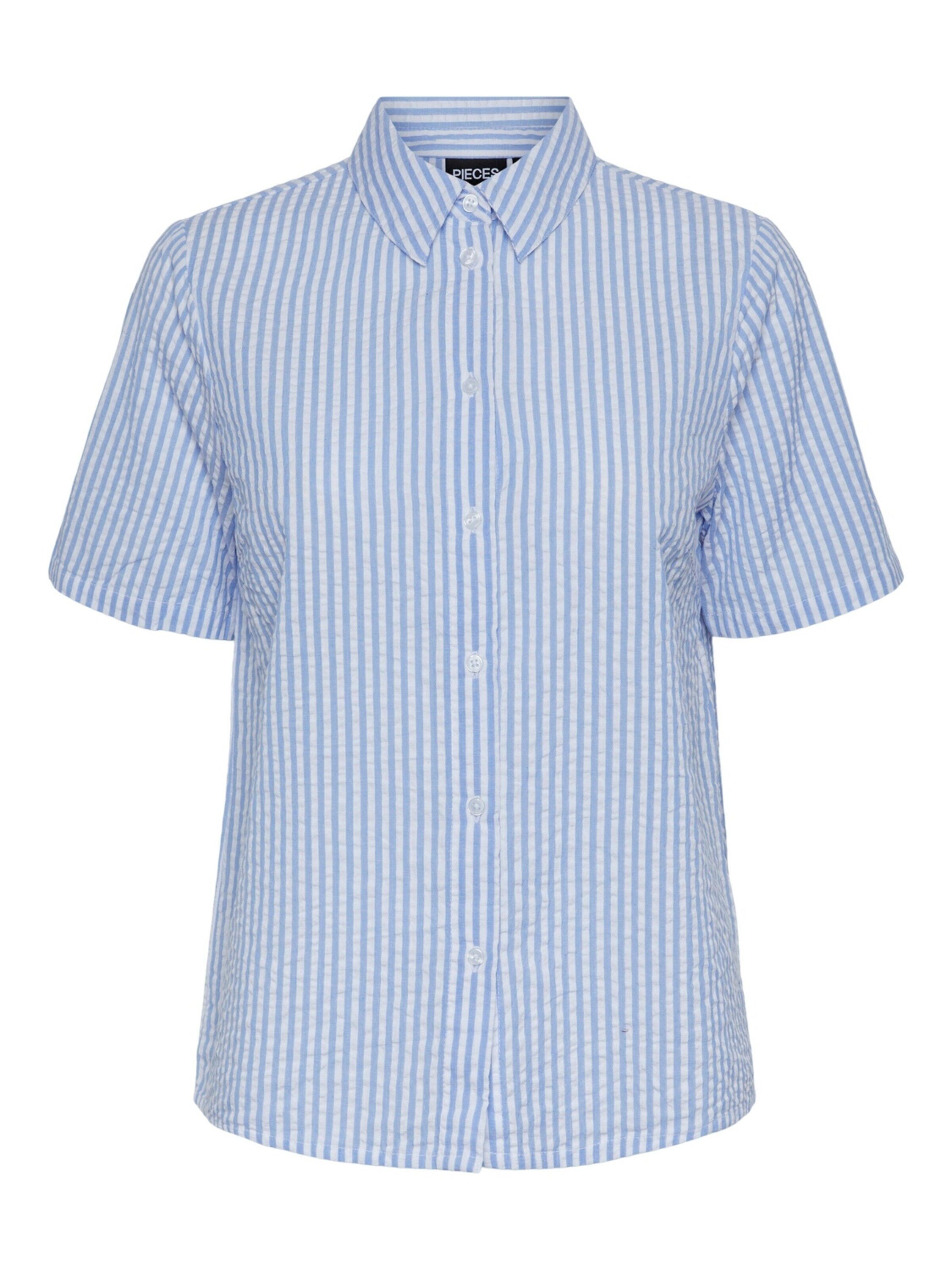 pieces Kurzarmbluse SALLY (1-tlg) Plain/ohne Details günstig online kaufen