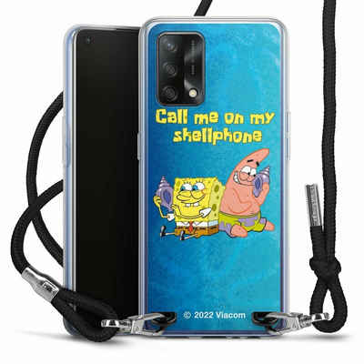 DeinDesign Handyhülle Patrick Star Spongebob Schwammkopf Serienmotiv, Oppo A74 Handykette Hülle mit Band Case zum Umhängen Cover mit Kette