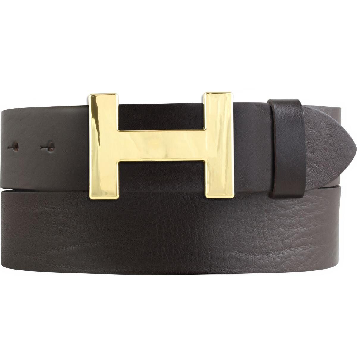 BELTINGER Ledergürtel Designer Gürtel HENRY aus Vollrindleder 4 cm - Eleganter Ledergürtel f (1-St)