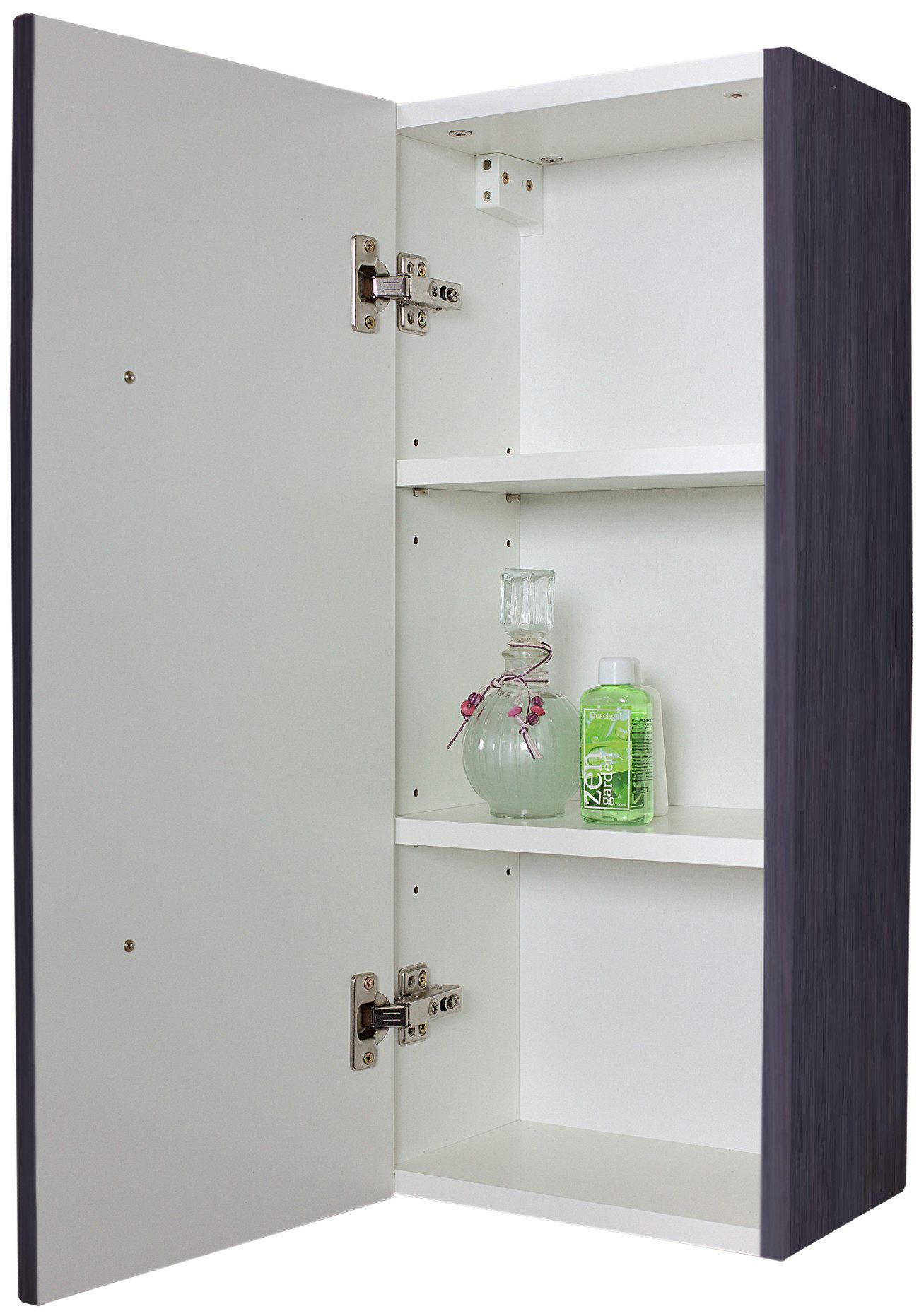 Magnolia Home Hängeschrank Badmöbel Aurum-S anthrazit gemasert