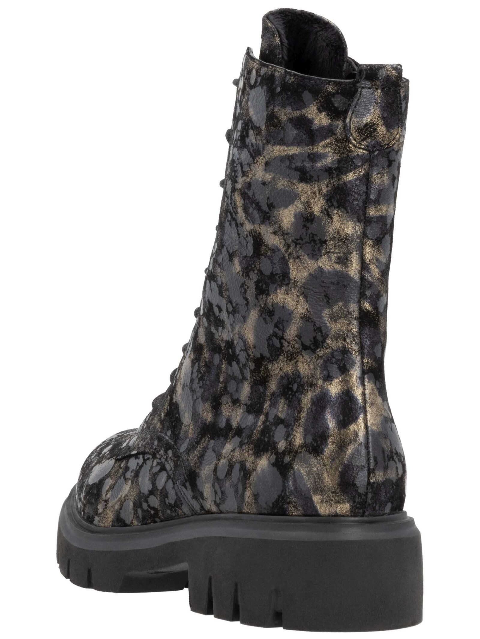 Remonte Remonte Stiefelette Veloursleder Schnürstiefelette