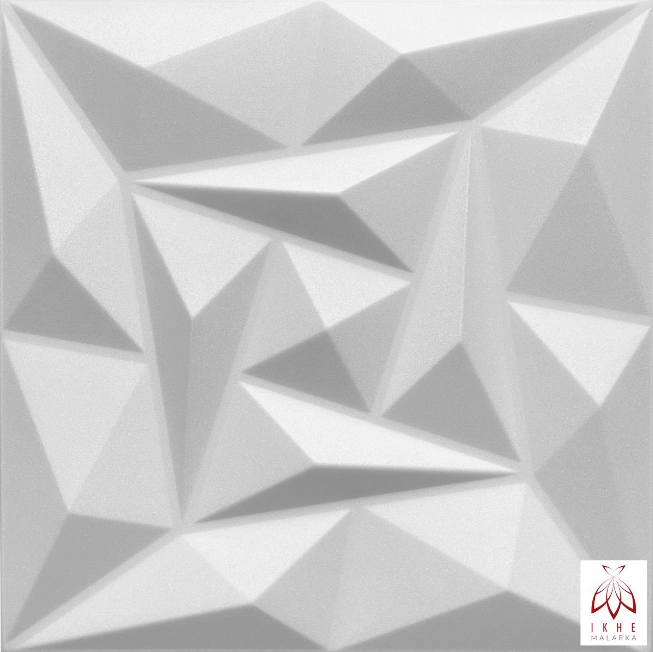 IKHEMalarka 3D Wandpaneel aus Polystyrol Styropor XPS 4m²/16 Stück, BxL: 50 günstig online kaufen