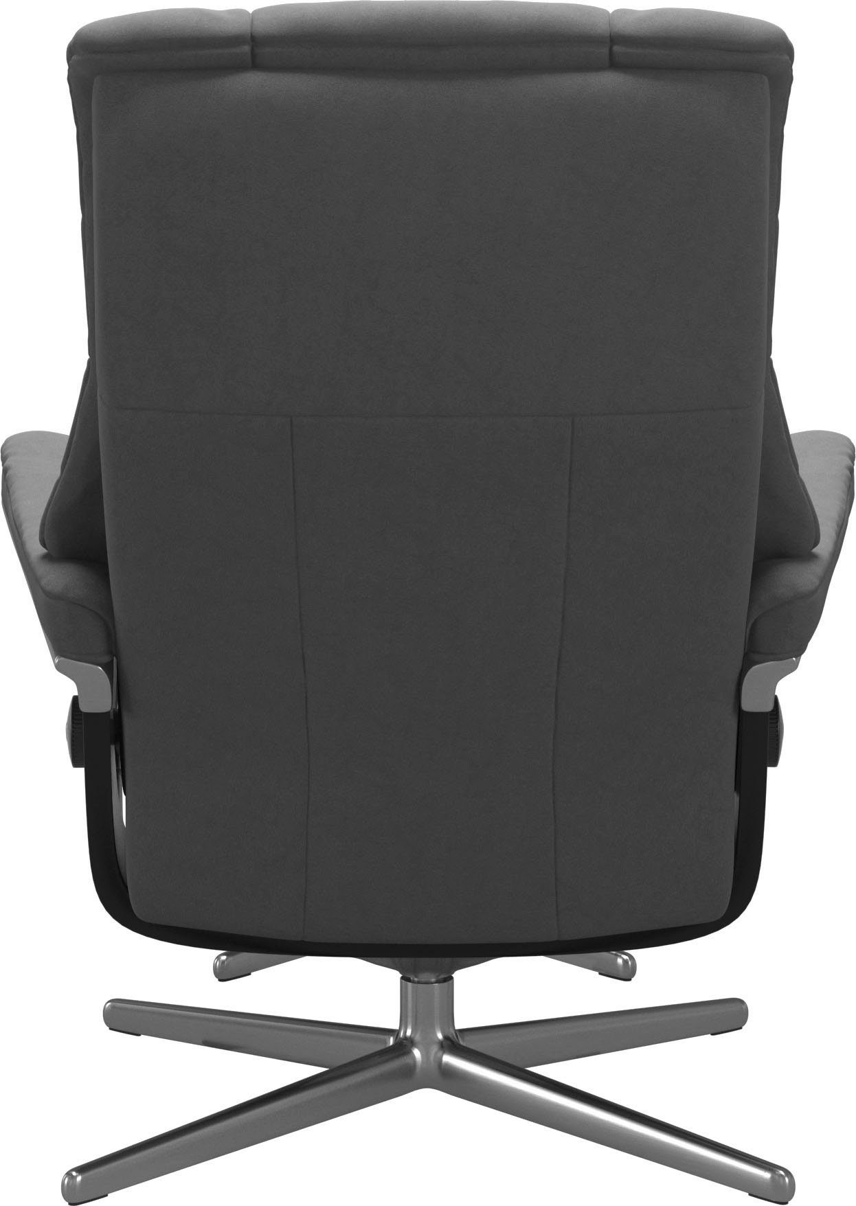 Stressless® Relaxsessel Mayfair, mit Cross Base, Größe S, M & L, Holzakzent Schwarz