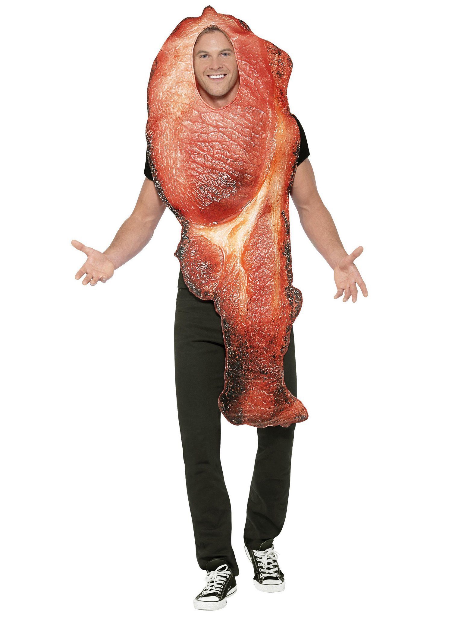 Smiffys Kostüm Bacon, Damit fühlst Du Dich wie die Made im Speck!