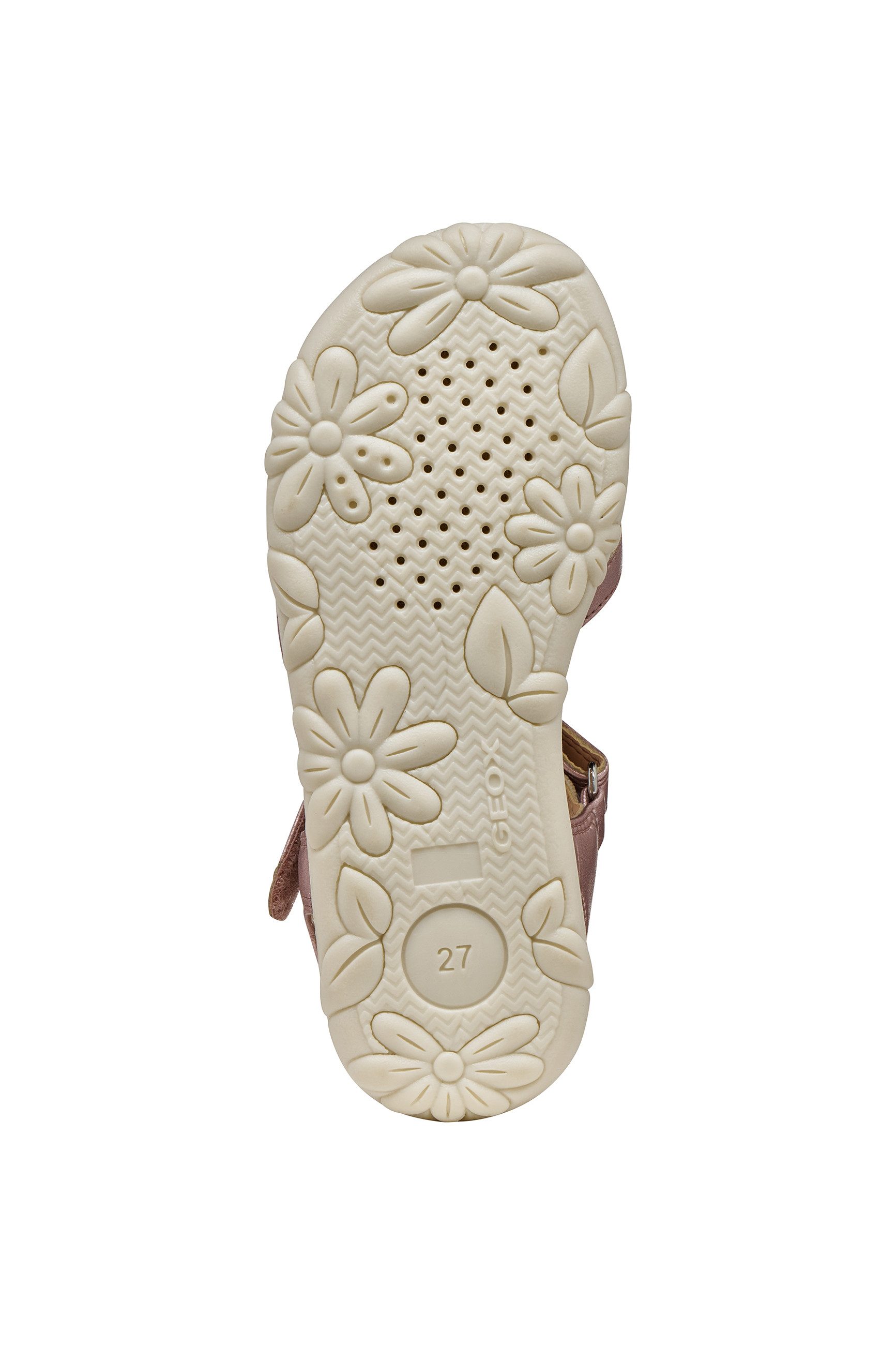 Geox J SANDAL HAITI GIRL Sandale Sandale im Pastell-Look, Größenschablone zum Download