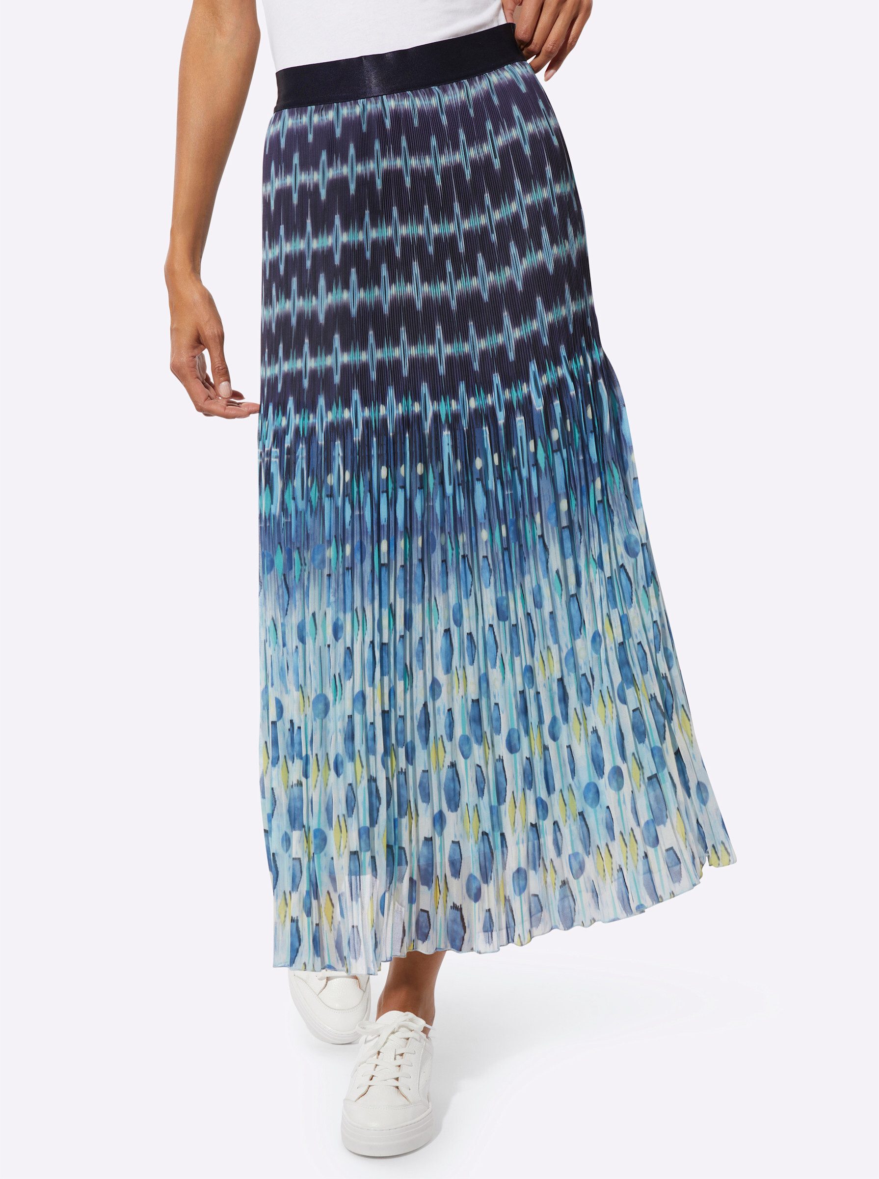 creation L A-Linien-Rock Plissee-Rock