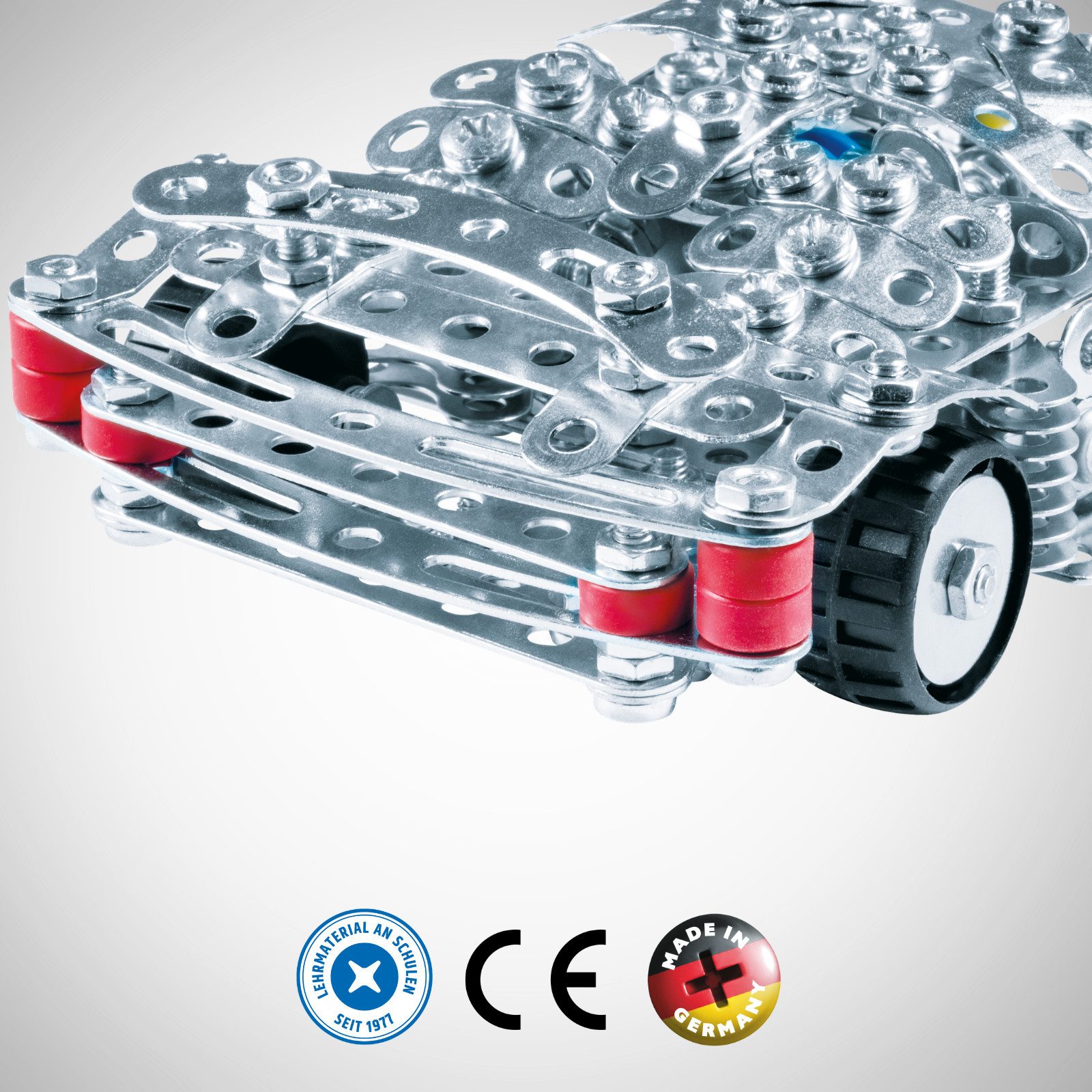 Eitech eitech Speed Racer - Modell 3, 00232 Metallbaukasten, (Konstruktionsspielzeug, 435 St., Bausatz), Modellauto