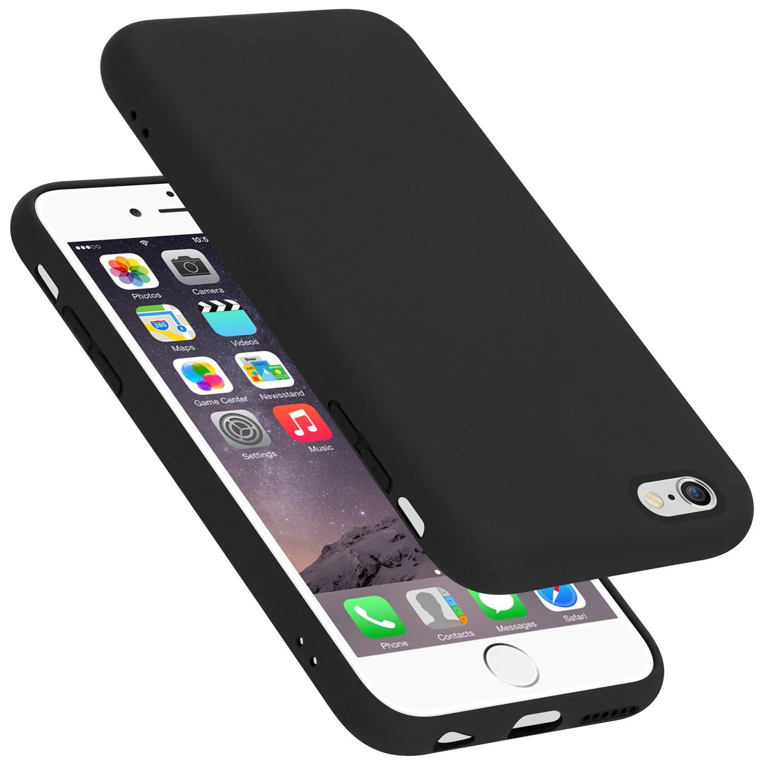 Cadorabo Handyhülle für iPhone 6 PLUS / 6S PLUS Hülle Apple iPhone 6 PLUS / 6S PLUS, Flexible Hülle TPU Silikon Schutzhülle Back Cover Case