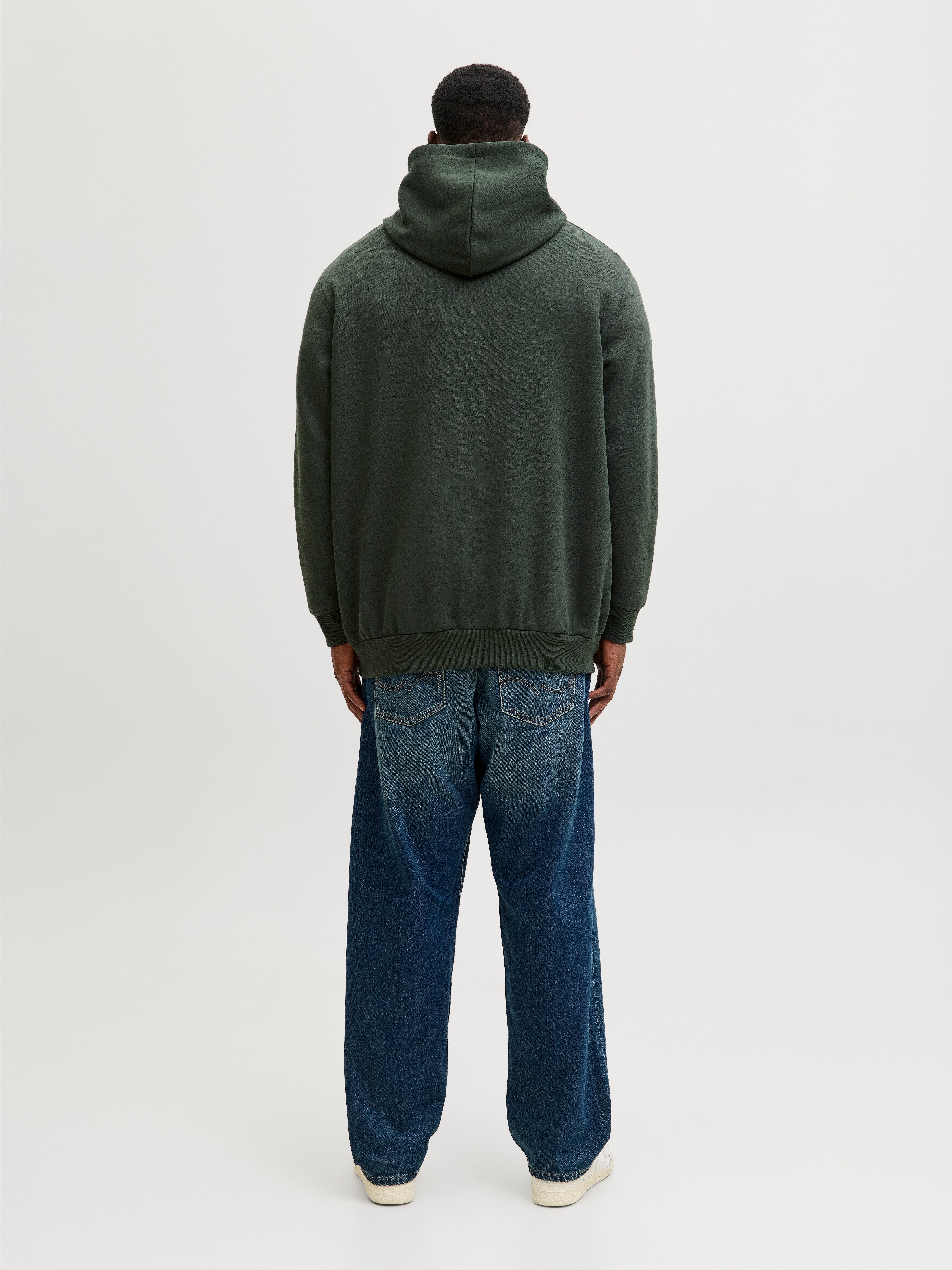 Jack & Jones PlusSize Kapuzensweatshirt JJMAKO SWEAT HOOD PLS