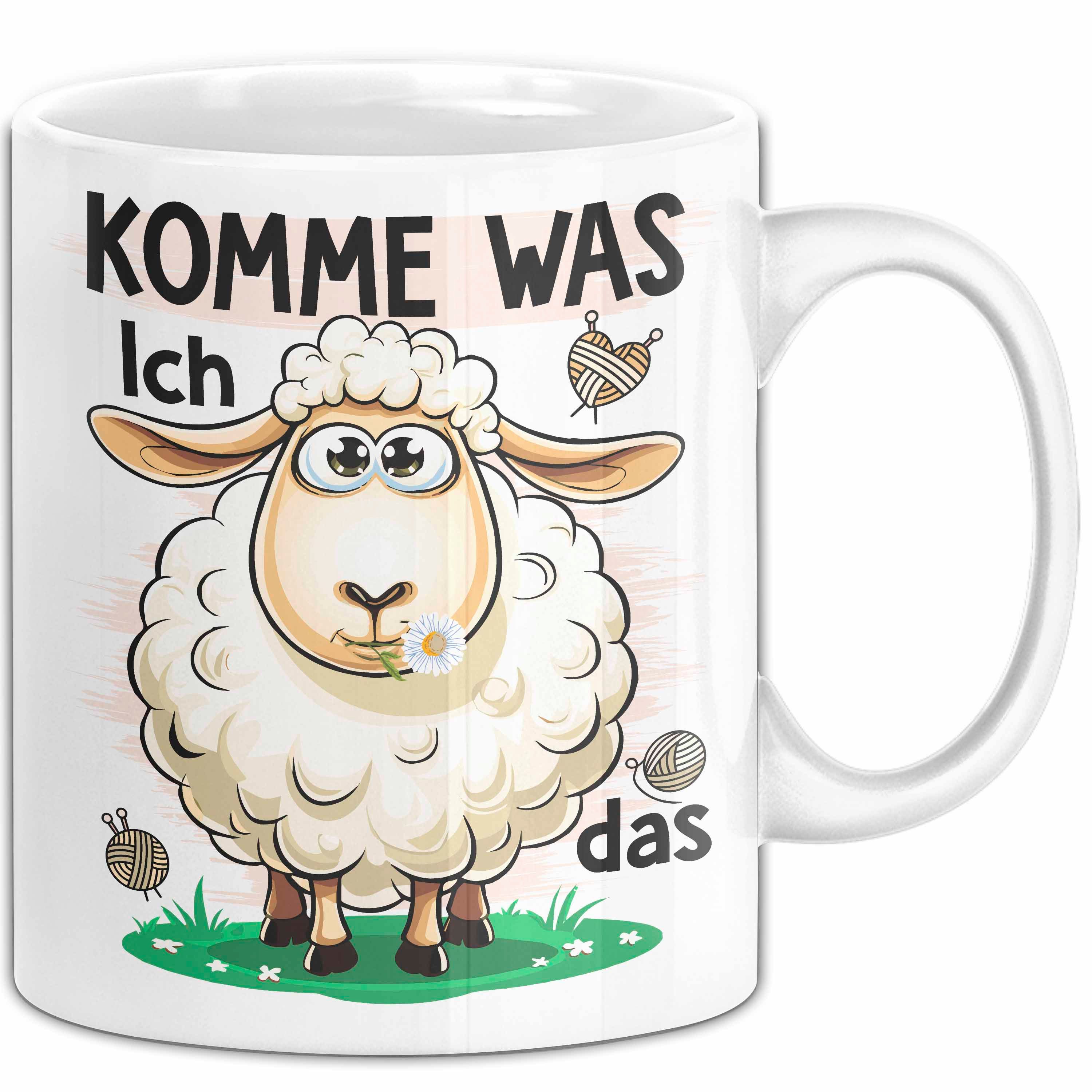 Trendation Tasse Sarkastisches Schaf Tasse Geschenkidee Sheep That Tierhumor