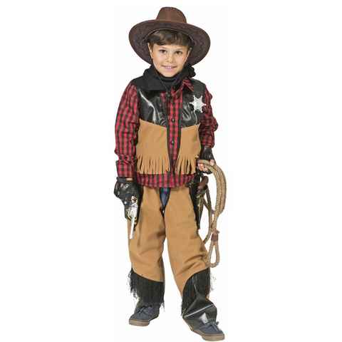 Funny Fashion Cowboy-Kostüm "Austin" für Kinder - Wilder Westen Karnevalskostüm für Jungen