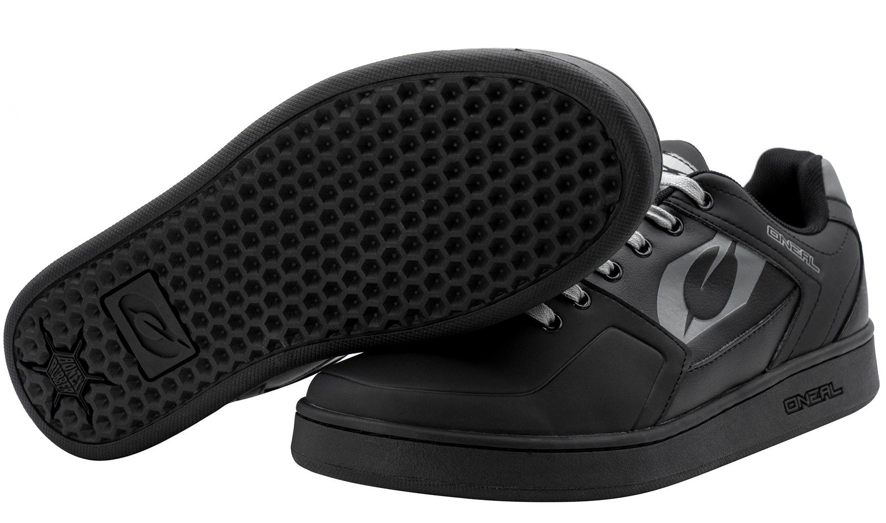 O’NEAL Fahrradschuhe Herren Flat Pedal Schwarz Grau Fahrradschuh günstig online kaufen