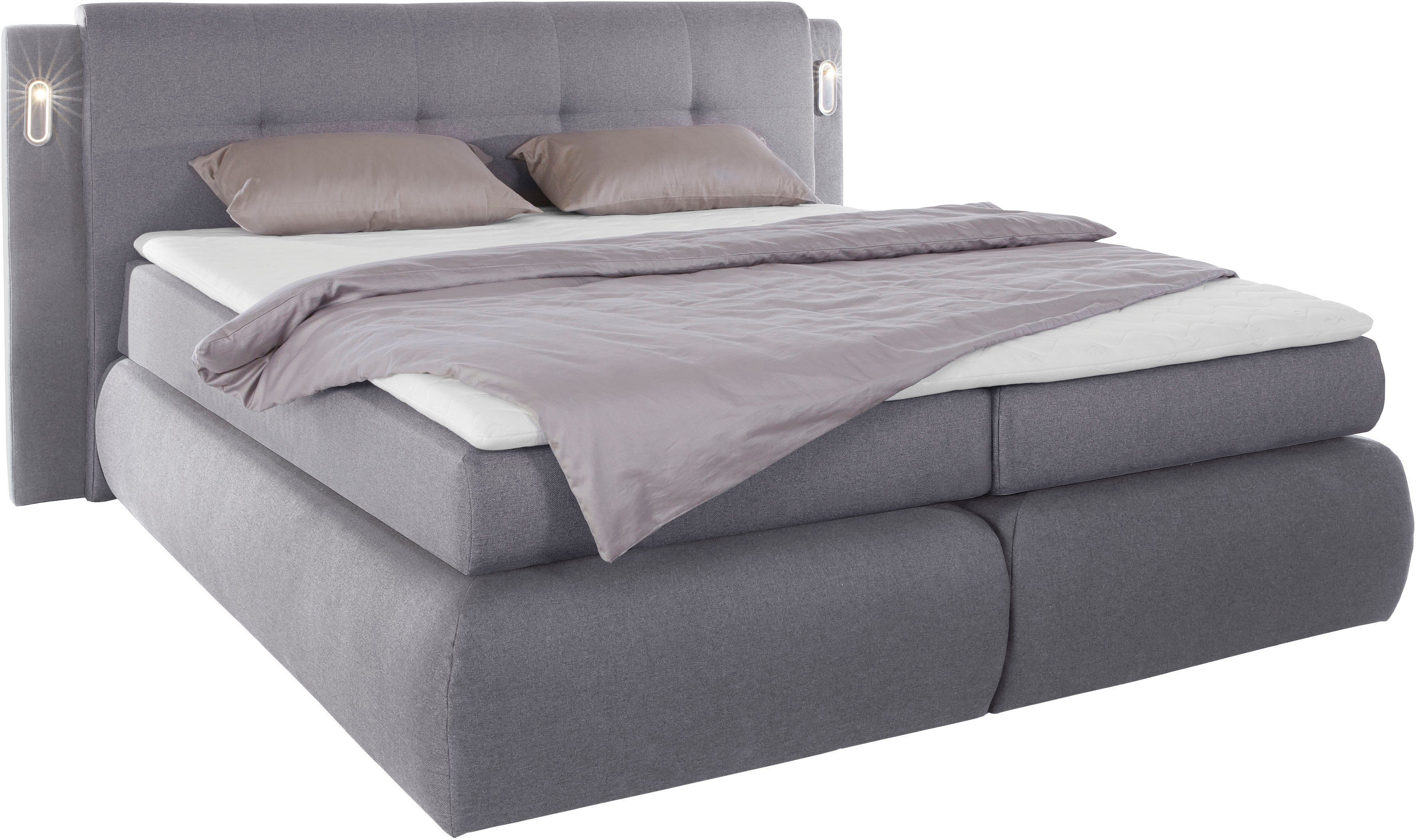 COLLECTION AB Boxspringbett Borna, inklusive Bettkasten, günstig online kaufen