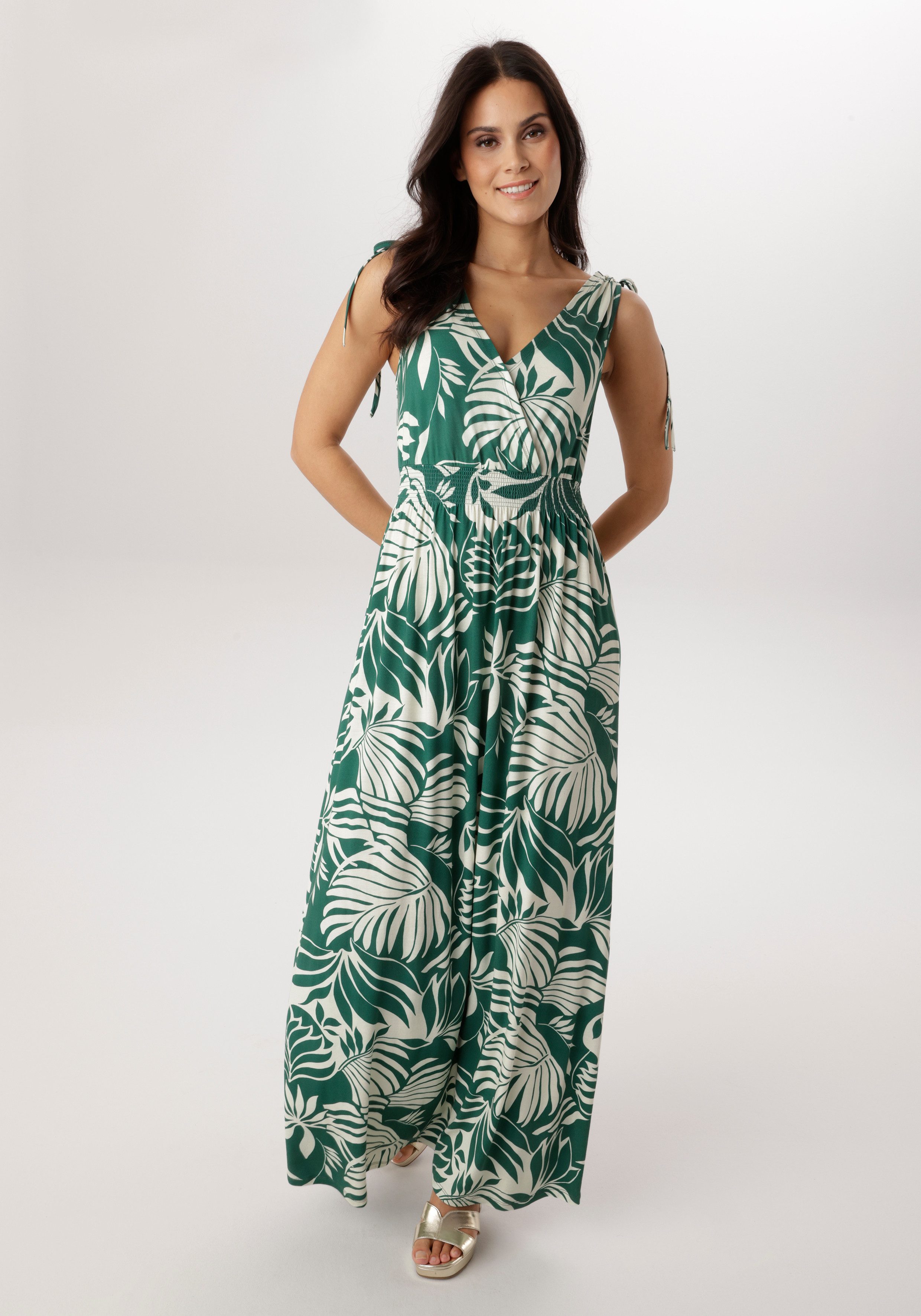 Aniston SELECTED Sommerkleid mit breiten Trägern zum Raffen - NEUE KOLLEKTION. € 59,99, (€ 59,99 pro 1 Stk).