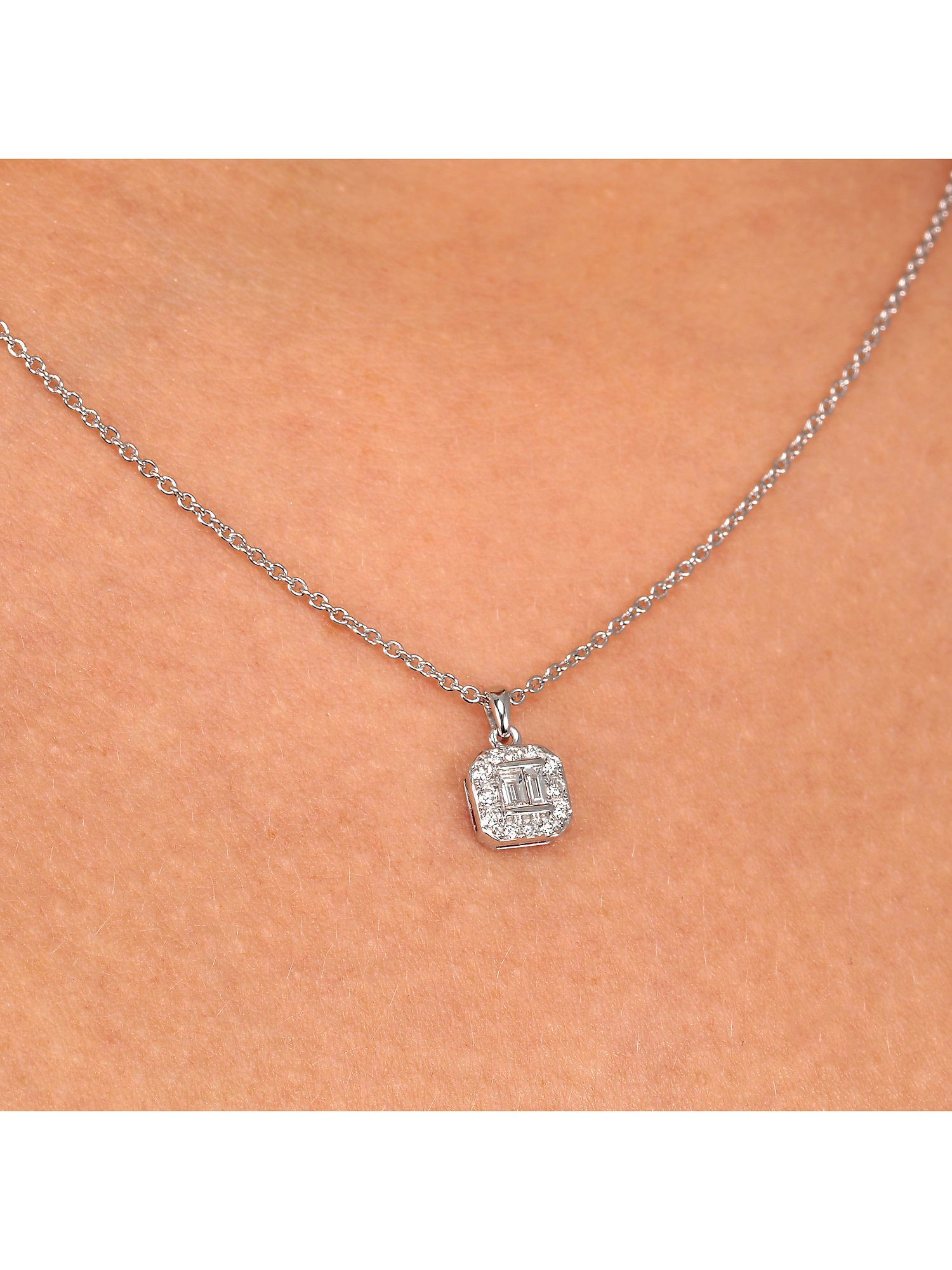 CHRIST Collier CHRIST Damen-Kette 585er Weißgold günstig online kaufen