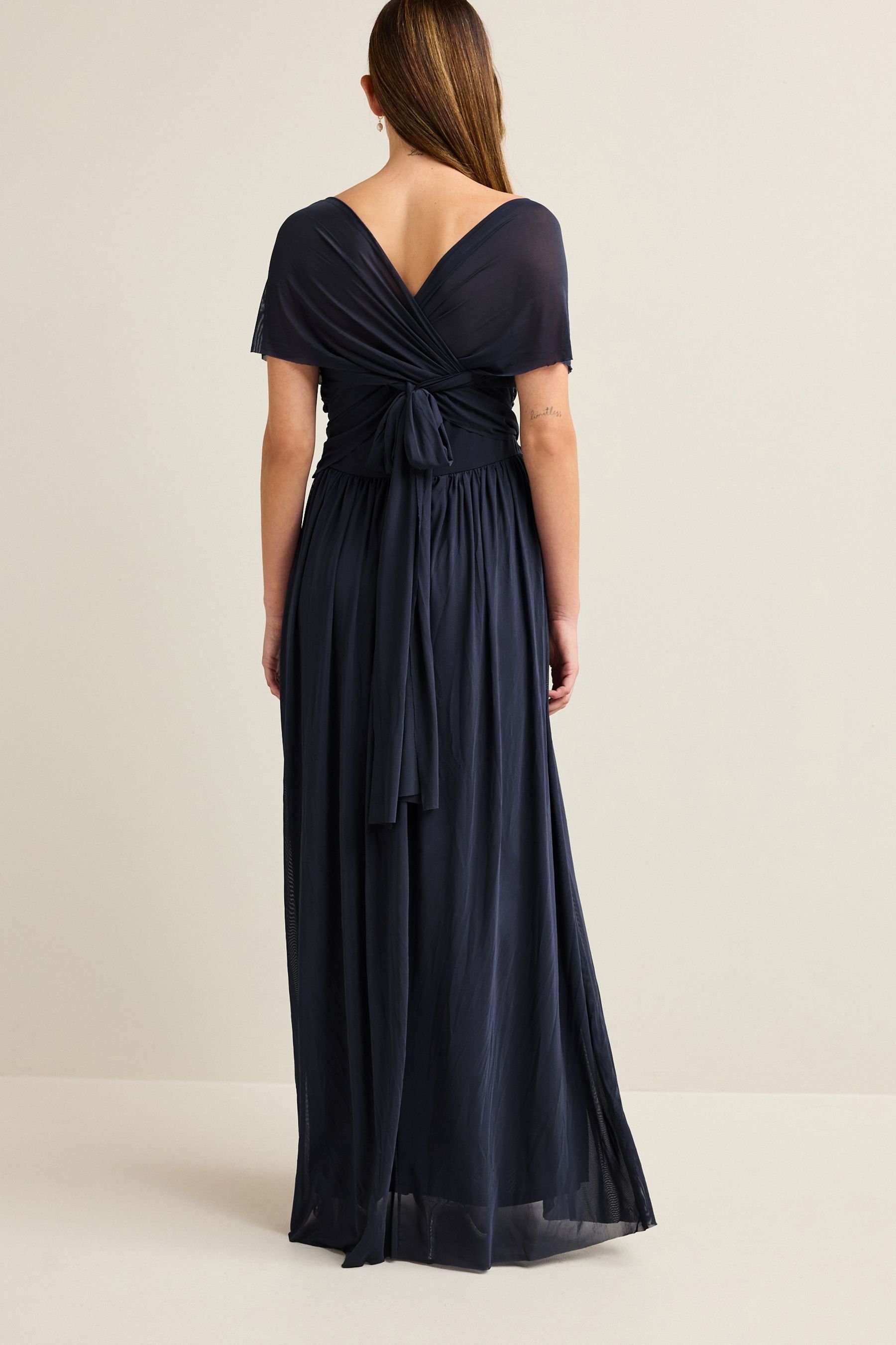 Next Partykleid Multiway-Brautjungfernkleid aus Mesh (1-tlg) günstig online kaufen