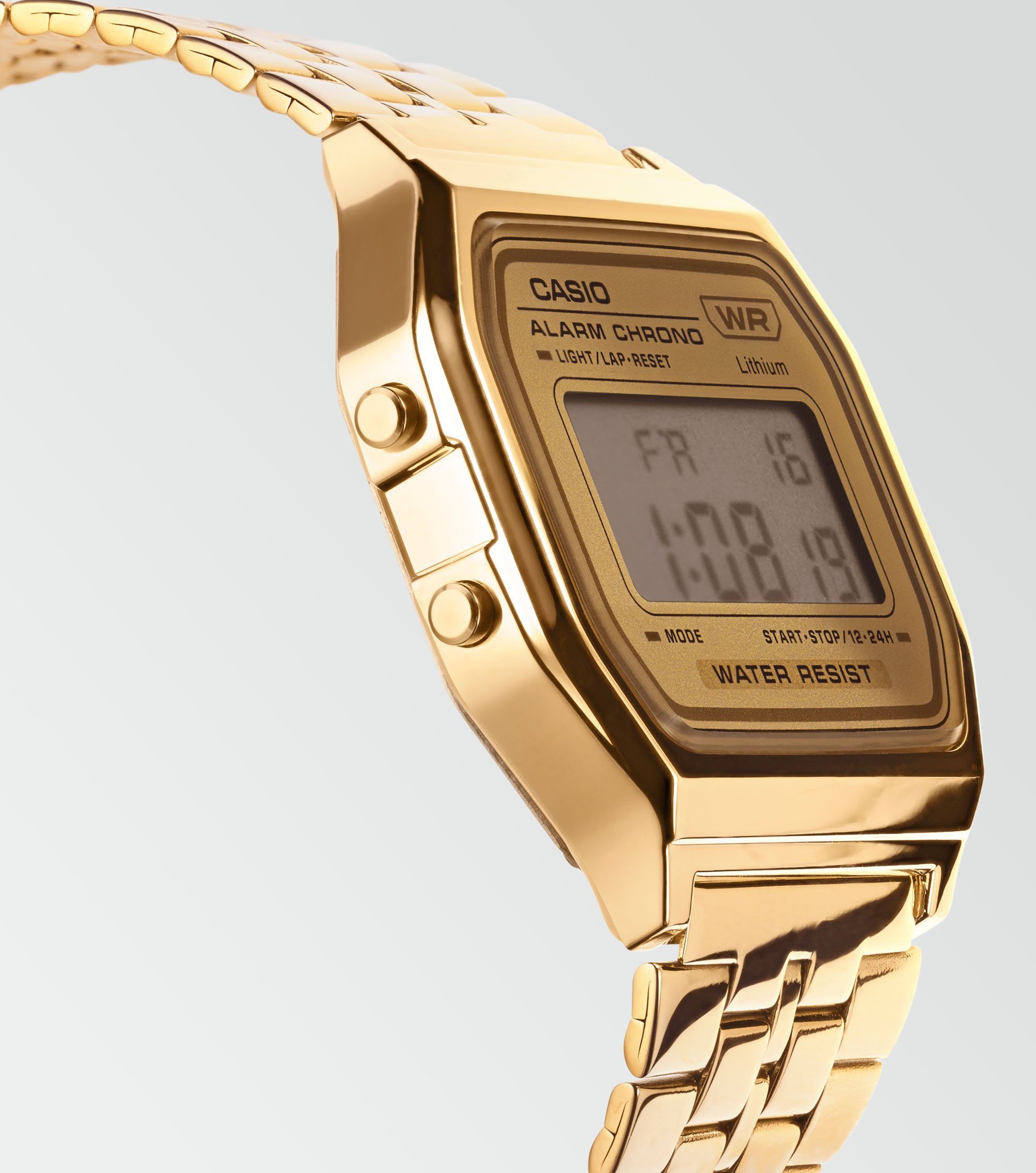 CASIO VINTAGE Chronograph A158WETG-9AEF, Quarzuhr, Armbanduhr, günstig online kaufen