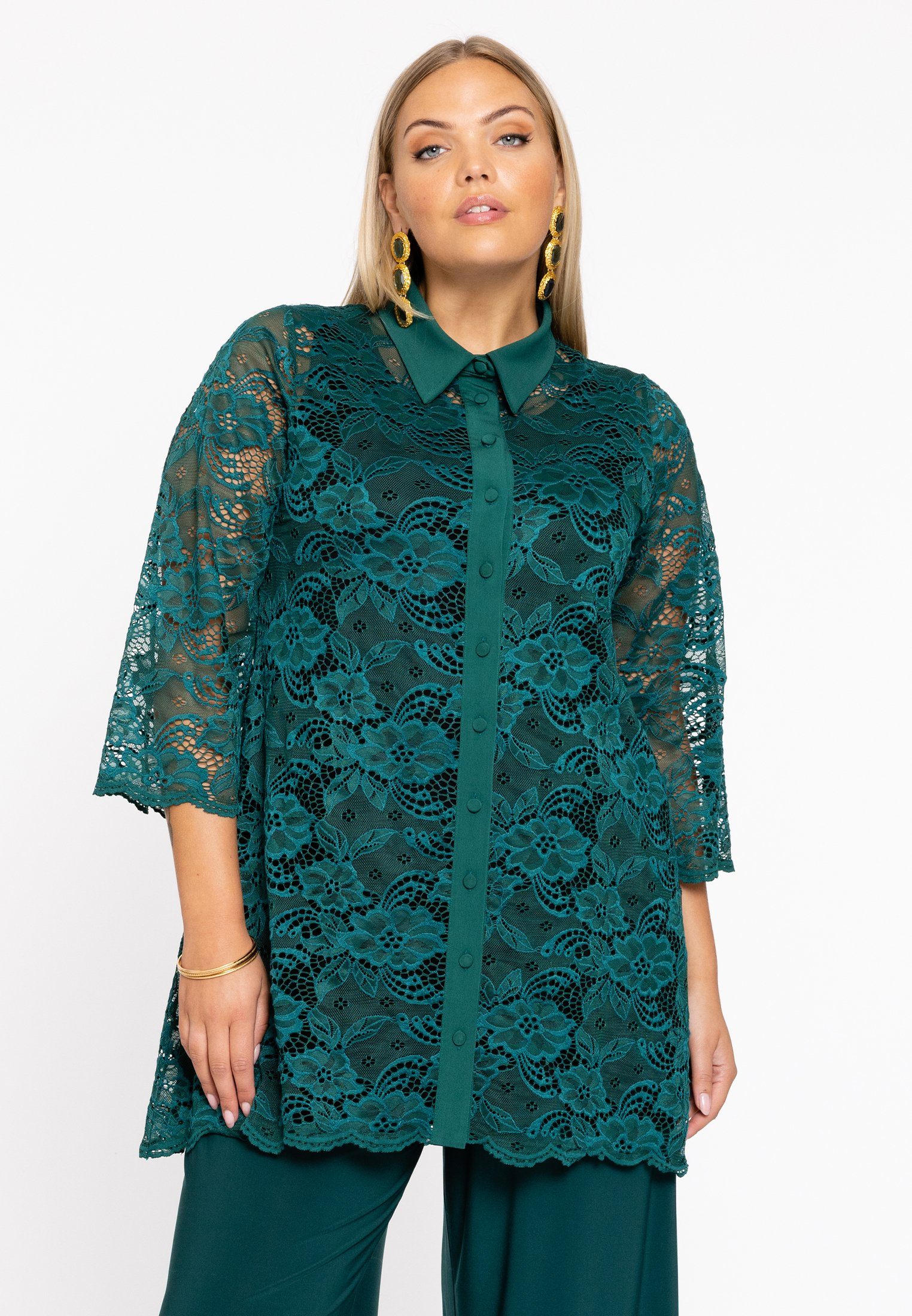 Blusentop Damen Bluse Große Größen