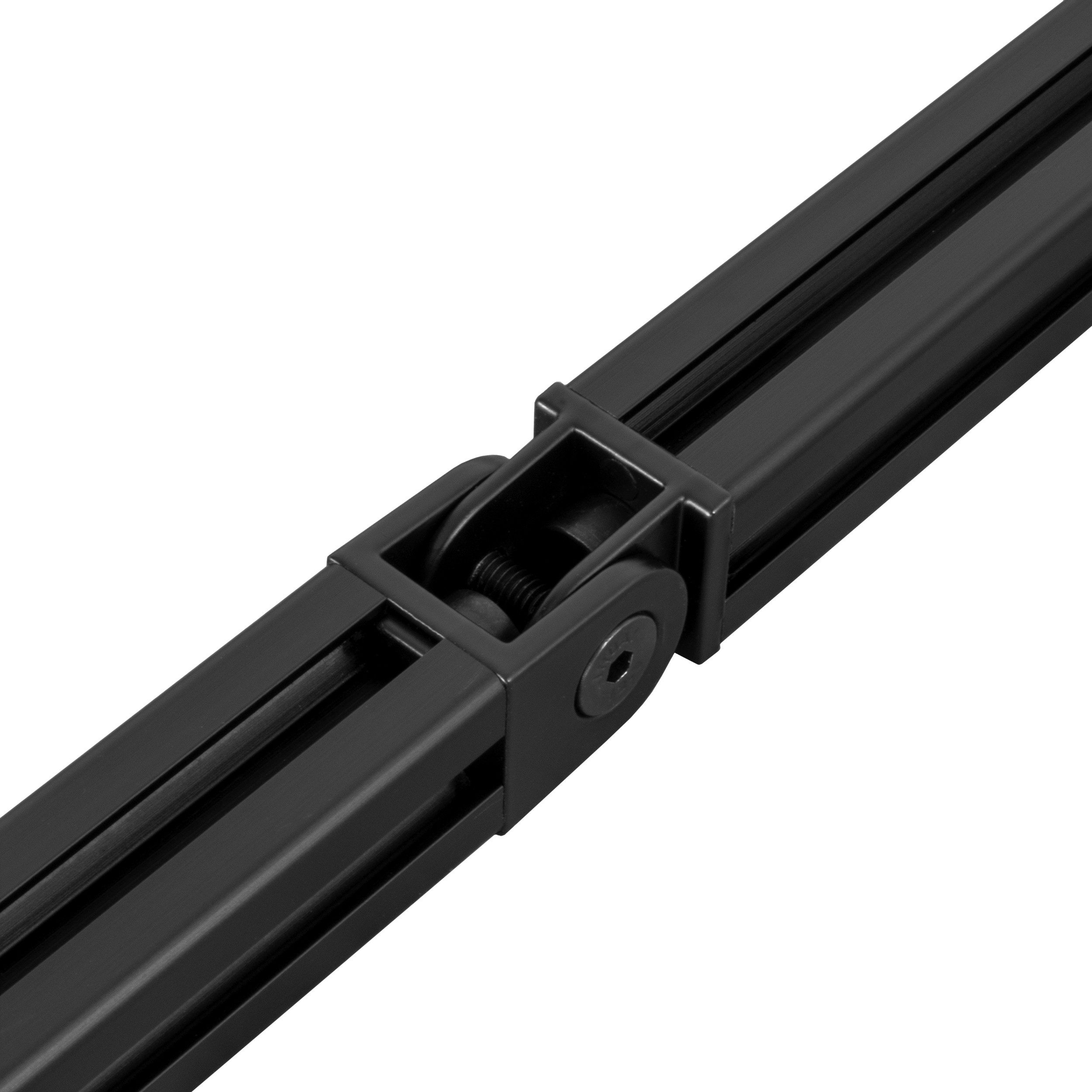 KLAK Profil KLAK 20 - Gelenkverbinder Winkelverbinder Nut 6 Profil 20er schwarz