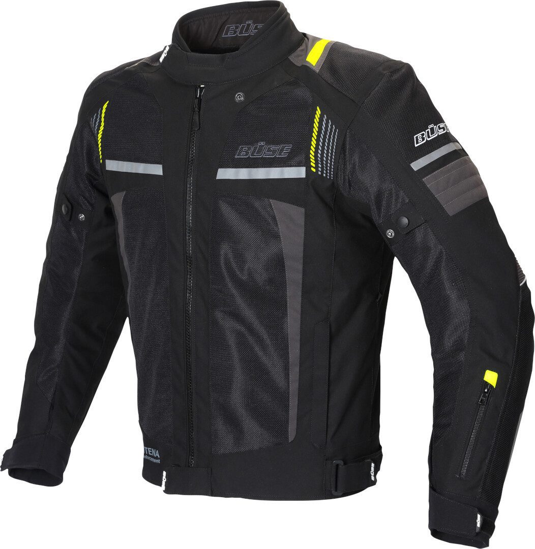 Motorradjacke Büse Livorno Meshjacke schwarz Herren