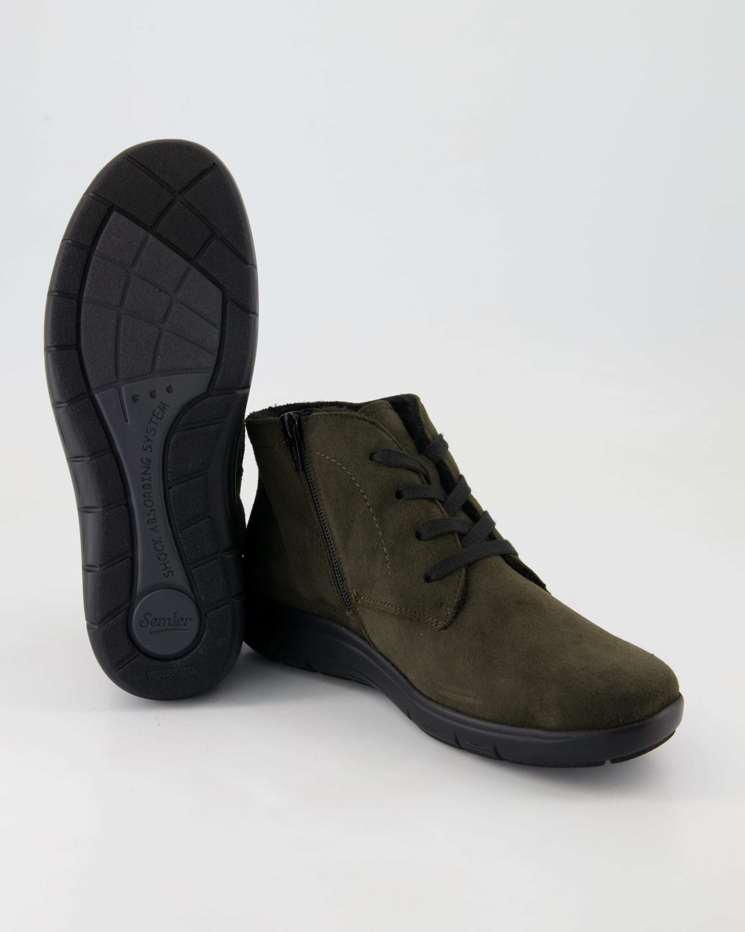 Semler Greta Schnürstiefelette Obermaterial: Leder