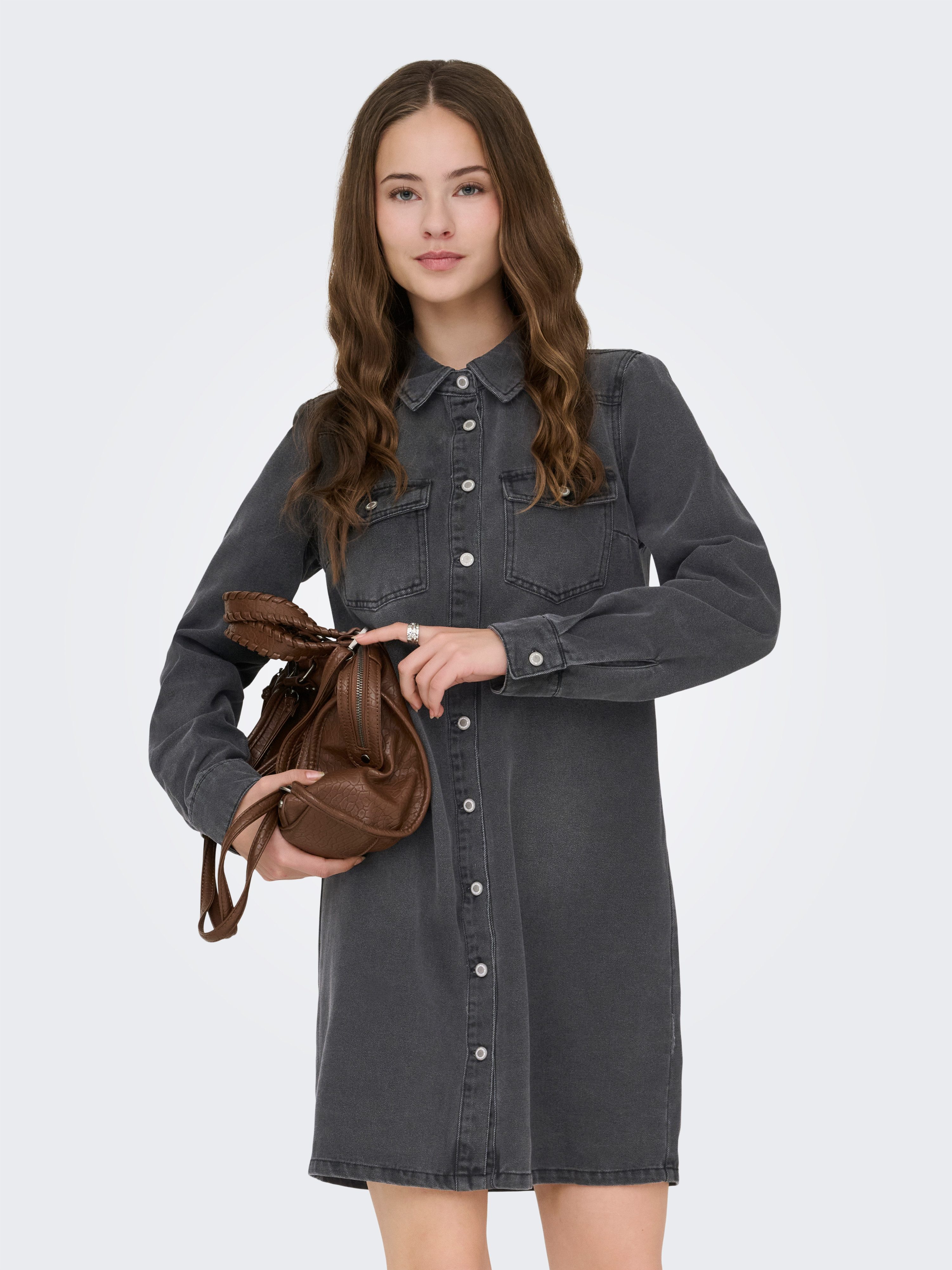 ONLY Jeanskleid ONLLISA L/S DNM DRESS GUA NOOS