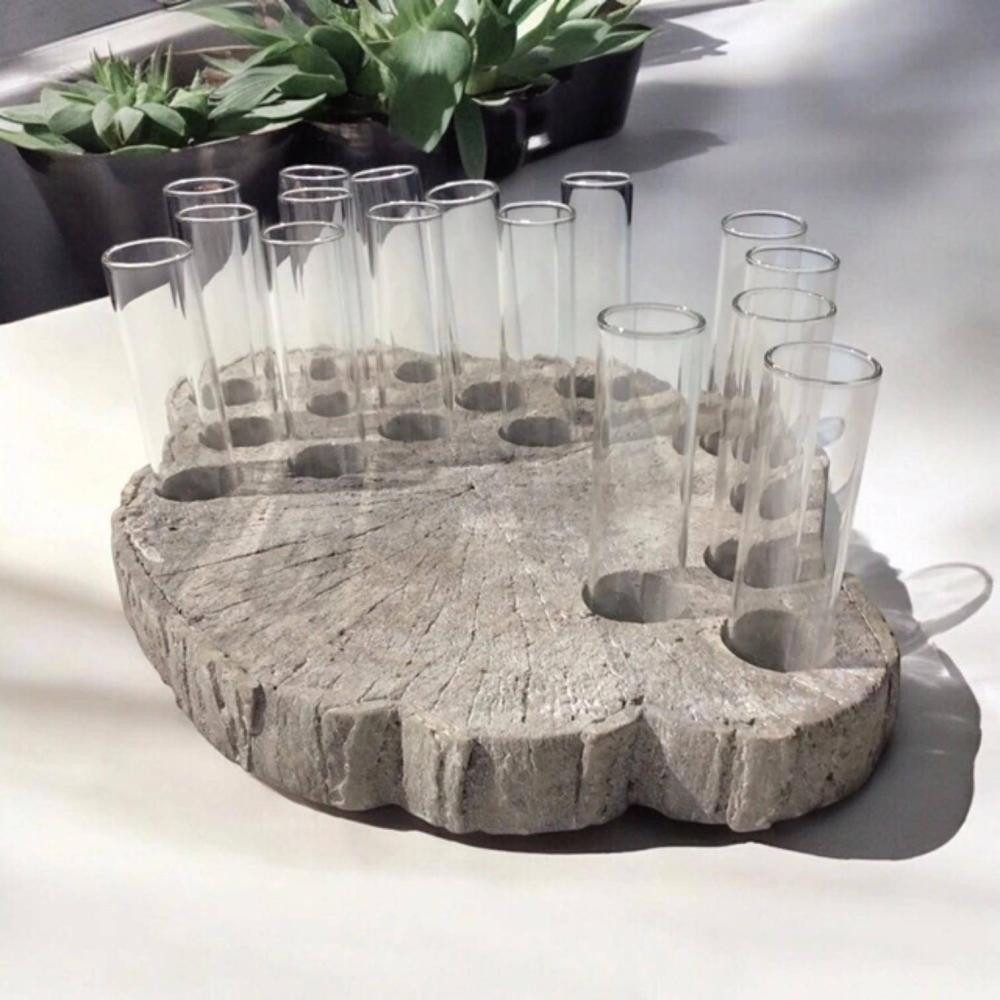 Villa Pottery by luimes & luimes Dekovase Bhuthan Woodtube von Villa Pottery