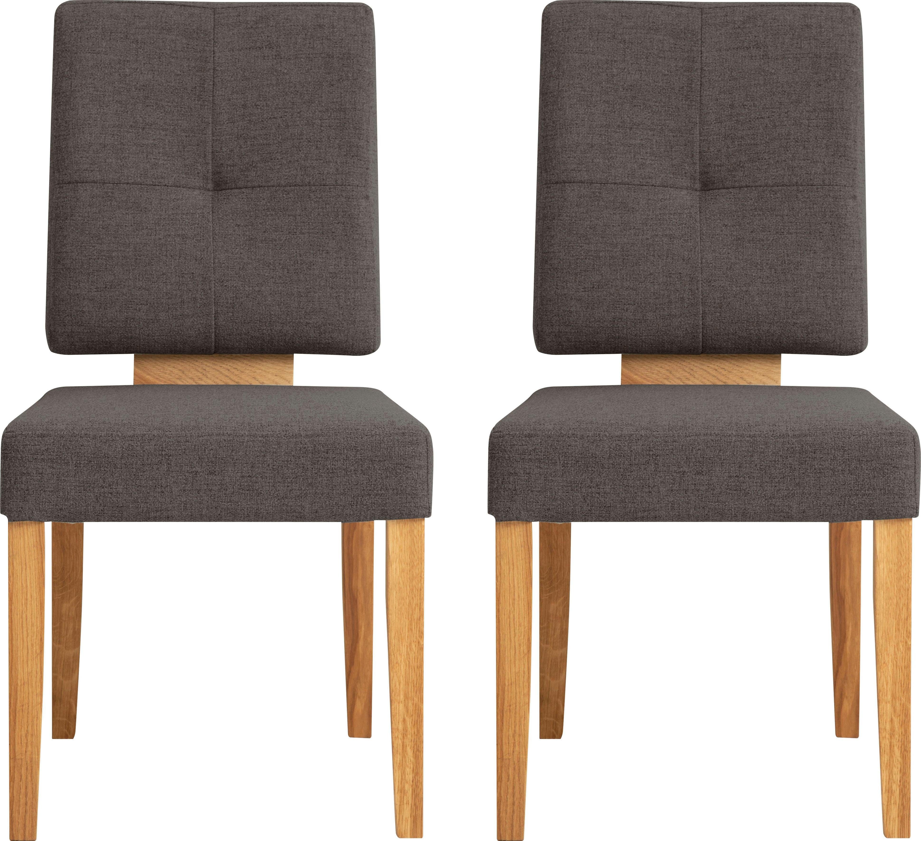 Home affaire Stuhl Ponza (Set, 2 St), Sitz und Rücken gepolstert online  kaufen | OTTO
