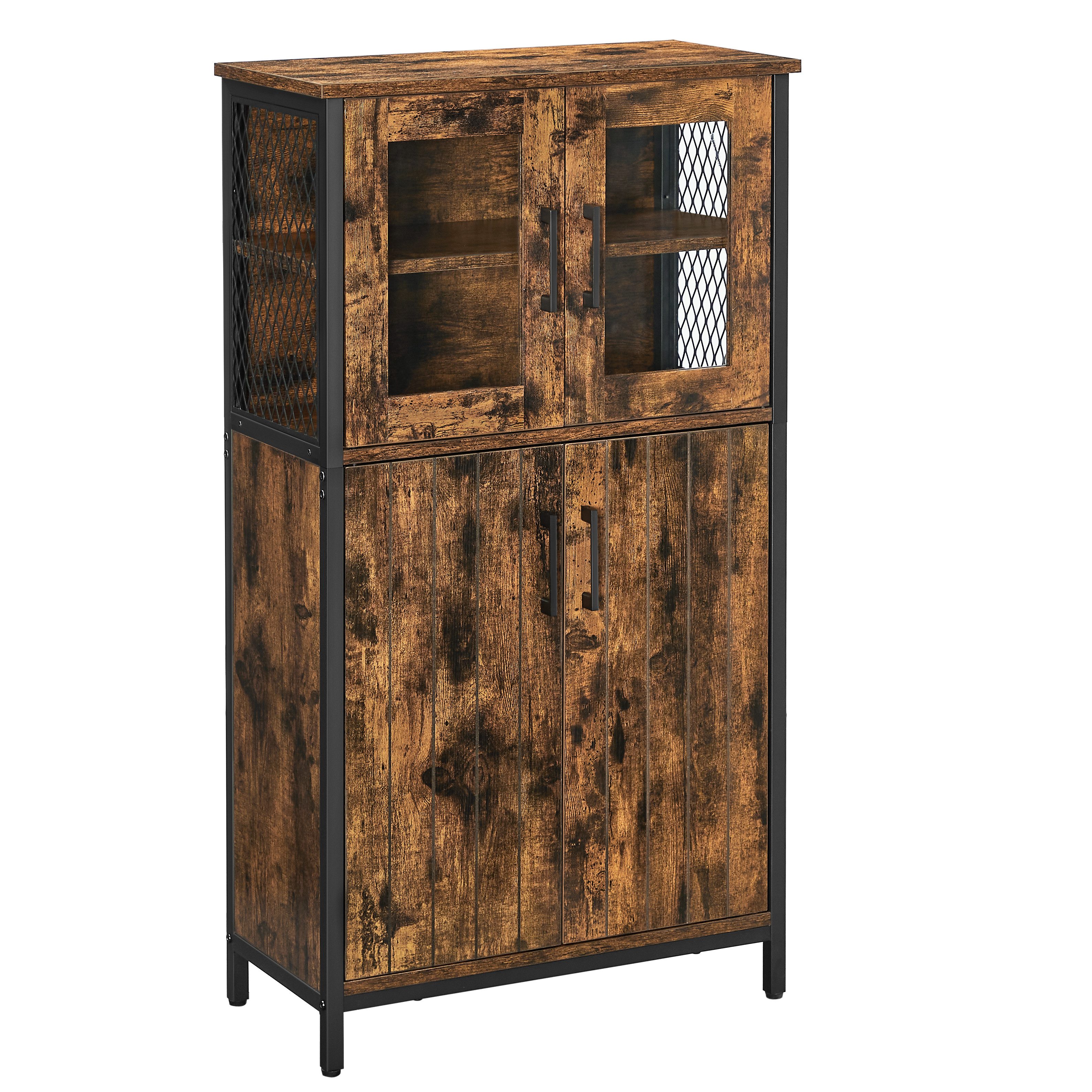 VASAGLE Highboard Kücheschrank (Aufbewahrungsschrank, verstellbare Ablage, günstig online kaufen