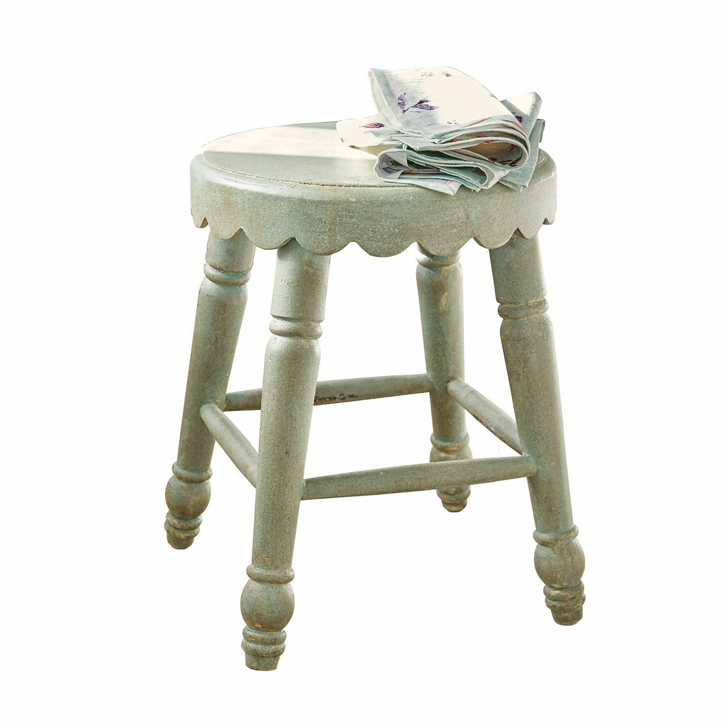 Mirabeau Hocker Hocker Nirvent antikgrün günstig online kaufen