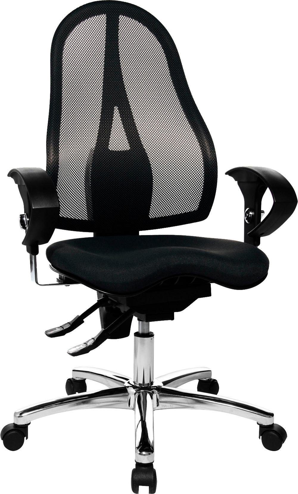 Topstar Sedia da lavoro sgabello da lavoro SITNESS BOB Nero | Leroy Merlin