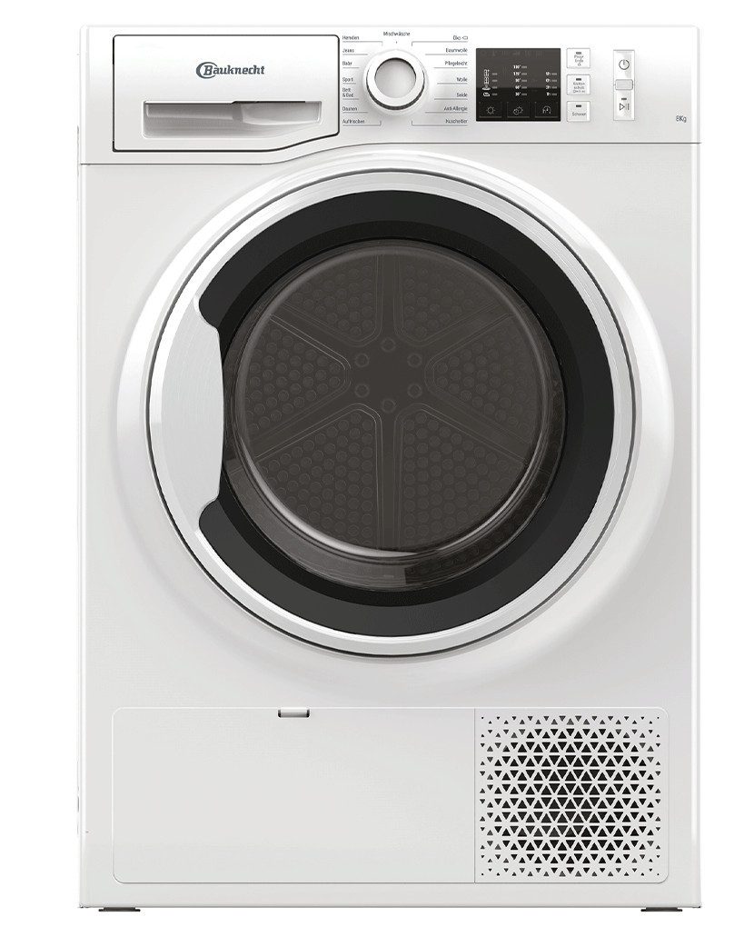 BAUKNECHT Kondenstrockner T SOFT CM10 8BWK DE, Knitterschutz, Kindersicherung, EasyCleaning-Filter