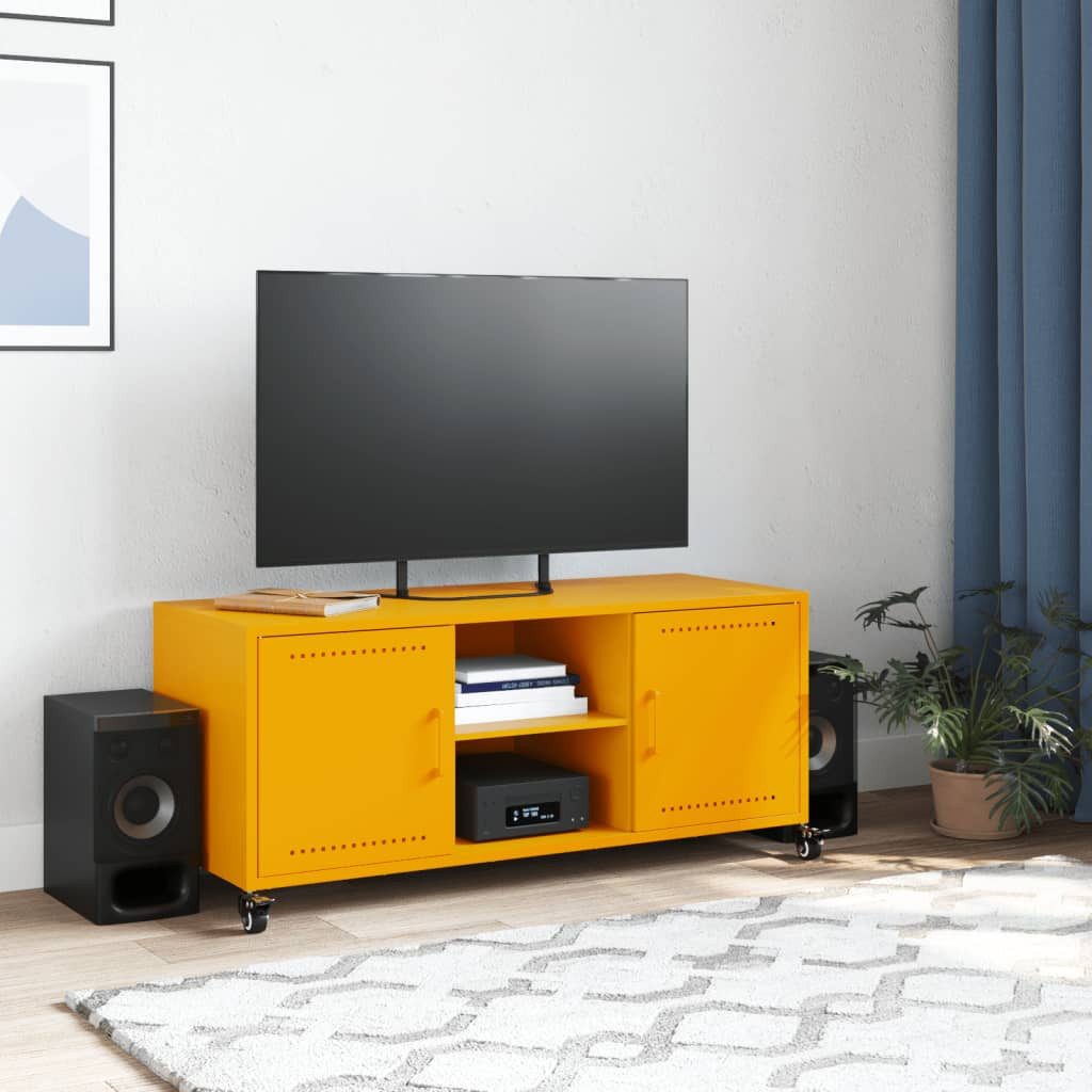 vidaXL TV-Schrank TV-Schrank Senfgelb 100,5x39x43,5 cm günstig online kaufen