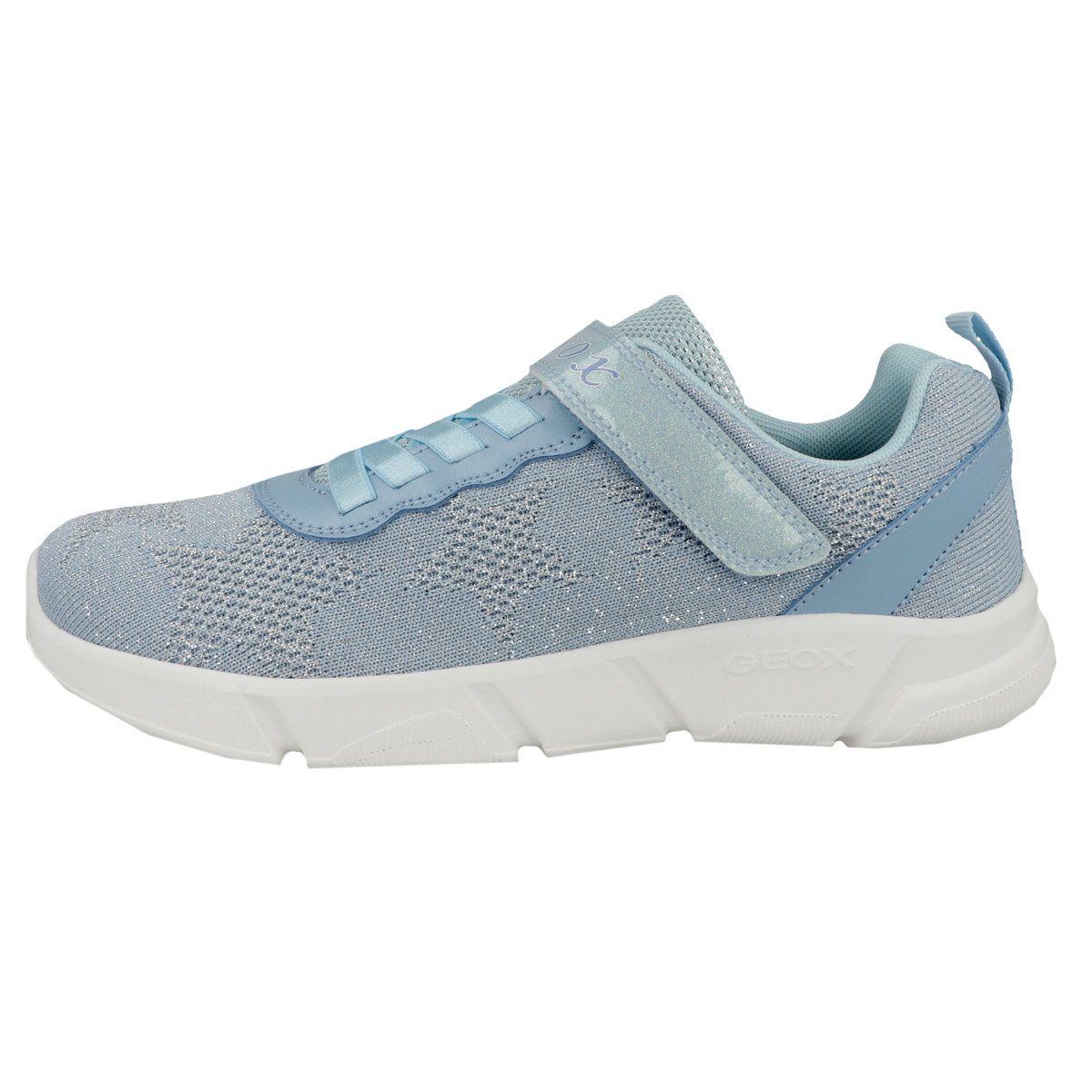 Geox J Aril G. D Mädchen Sneaker hellblau | Sneaker