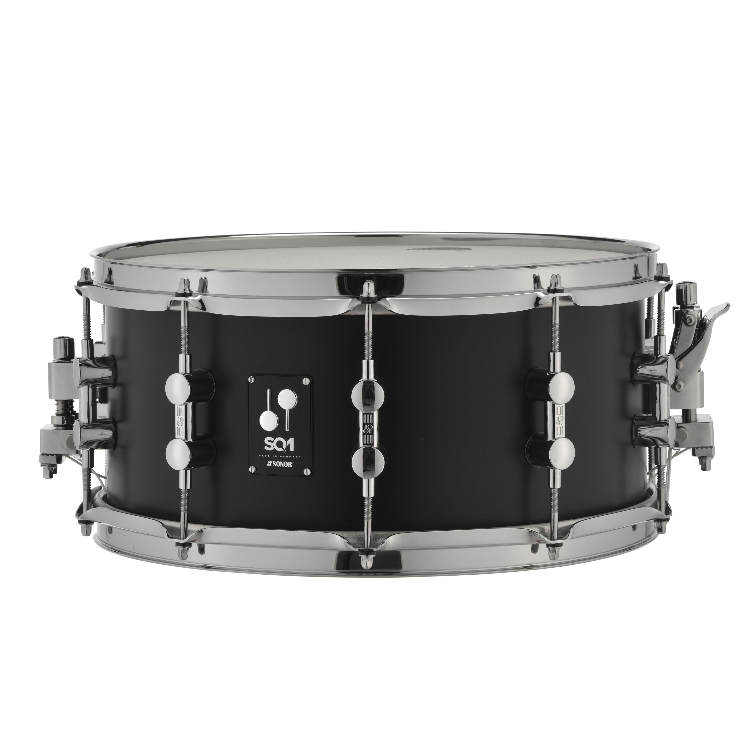 SONOR Snare Drum,SQ1 Snare Drum 14"x65" GT Black, Schlagzeuge, Snare Drums, SQ1 Snare Drum 14"x6,5" GT Black - Snare Drum