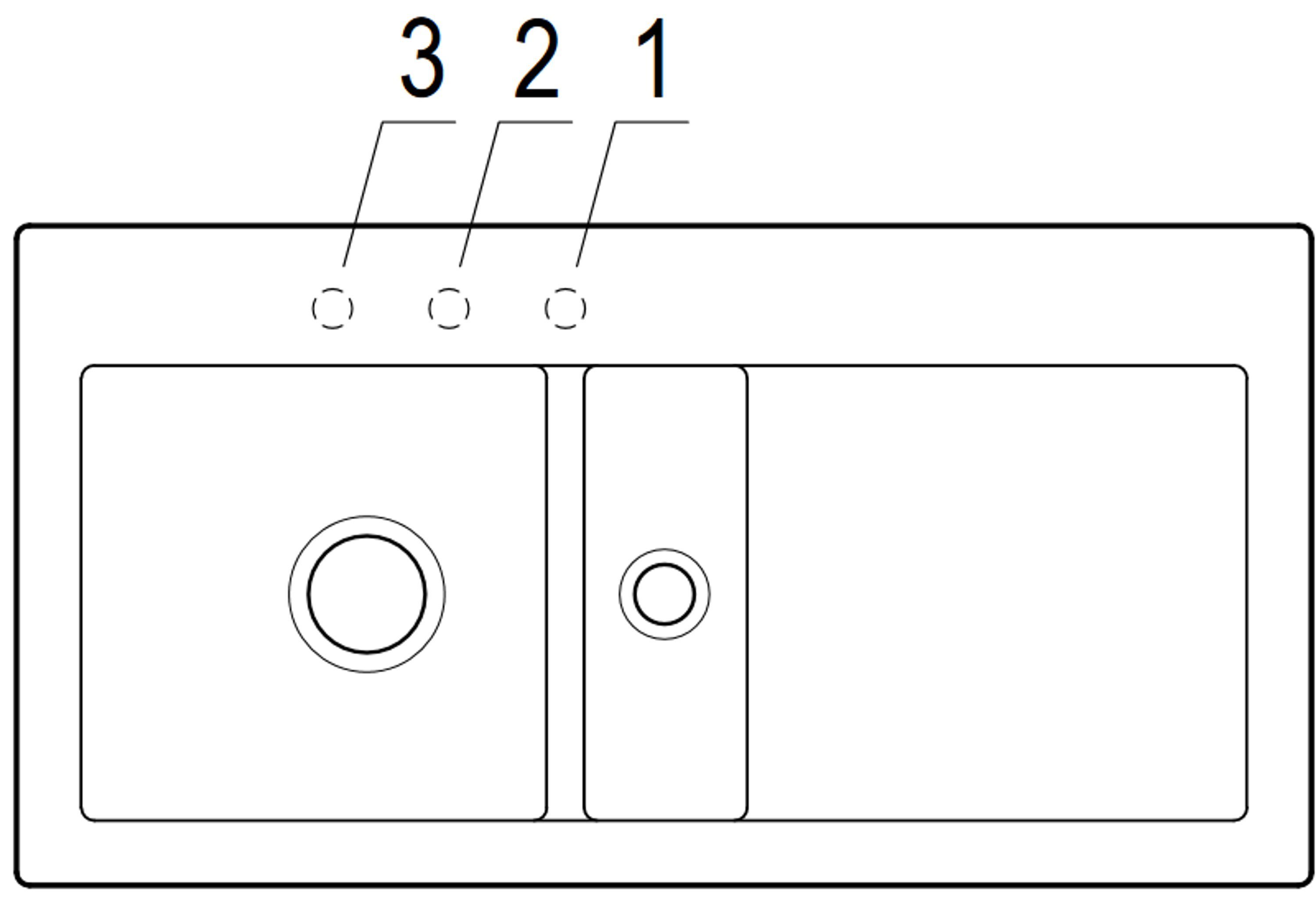 links rechts 02 & Becken möglich geschützt, Boch Küchenspüle 100/22 Rechteckig, Geschmacksmuster und 6770 SL, Villeroy cm,