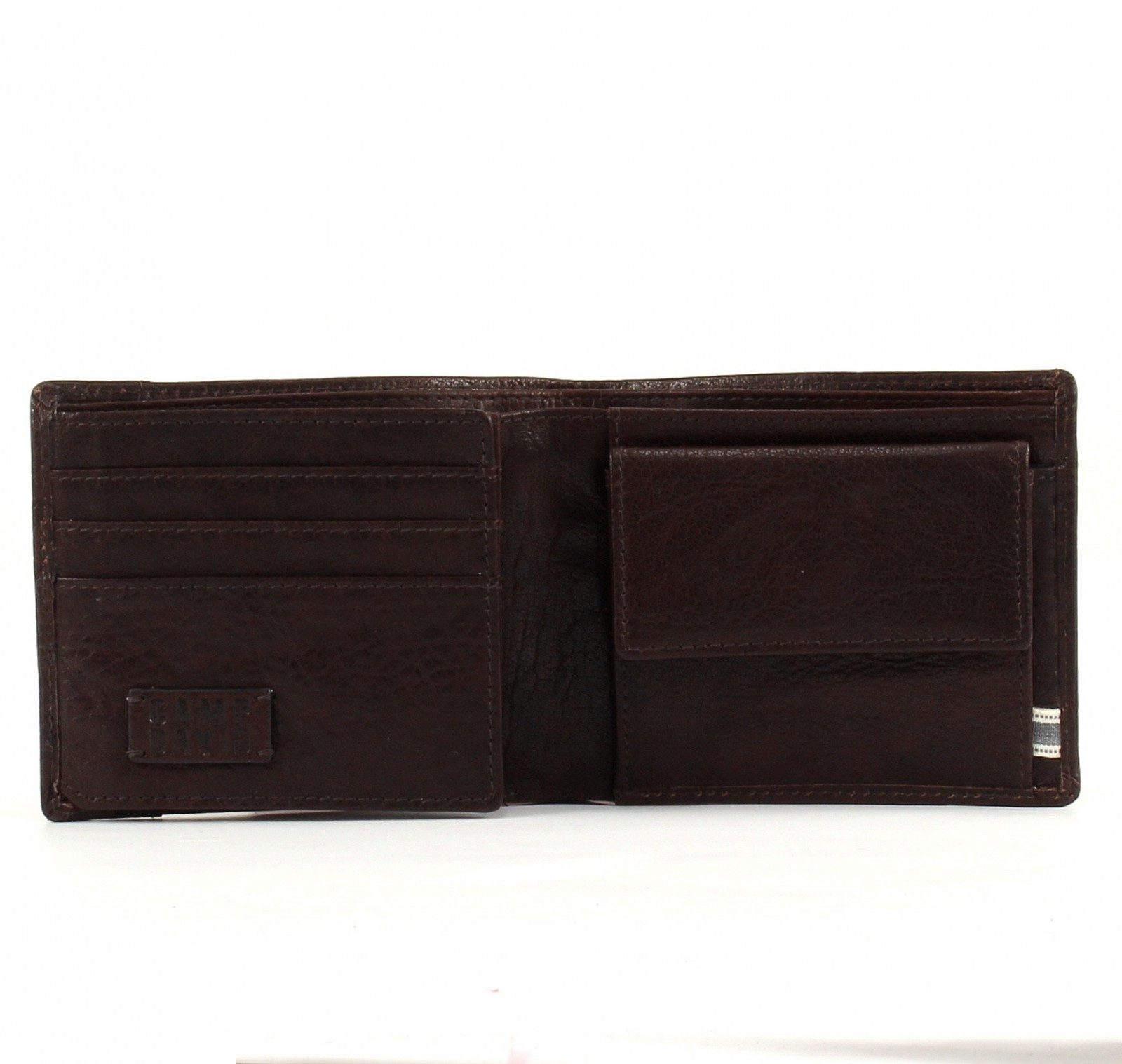 CAMP DAVID Geldbörse Mount Churchill Men's Wallet, aus echtem Büffelleder
