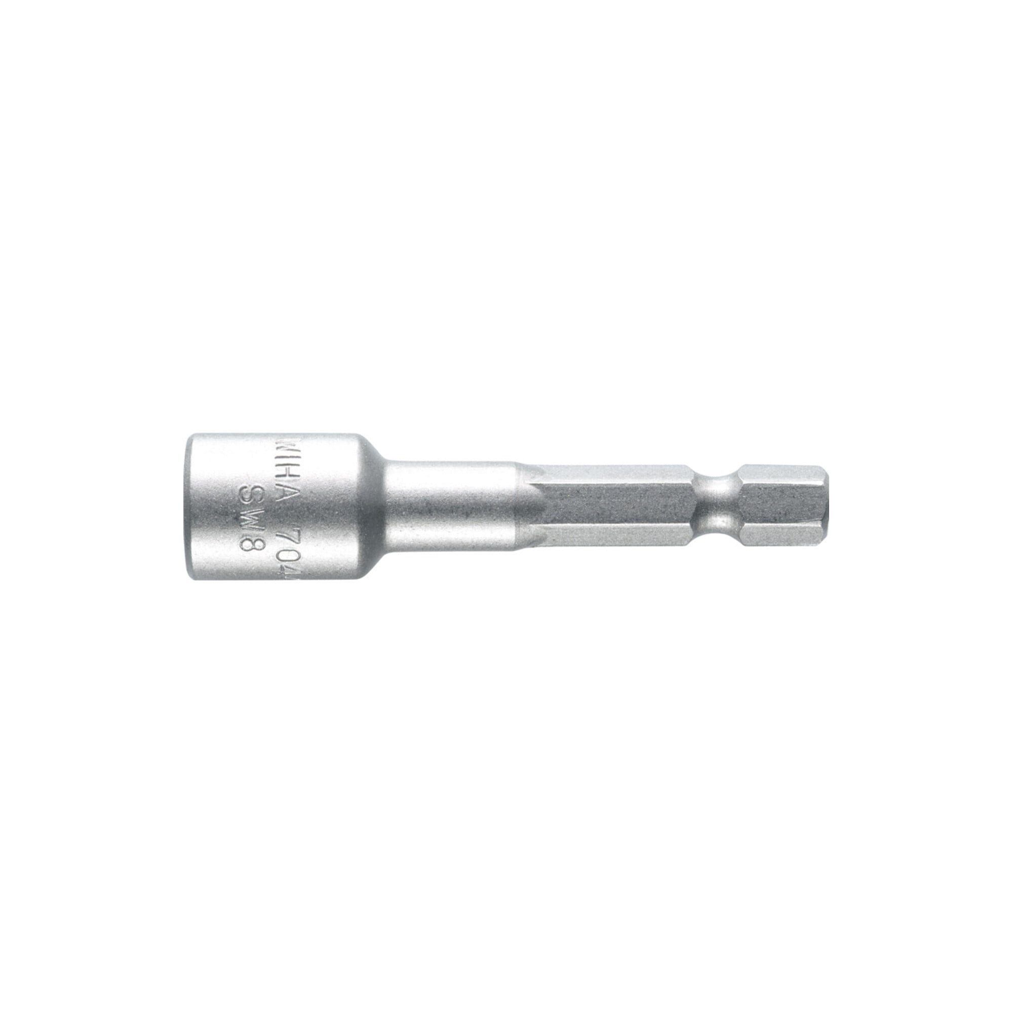 Wiha Steckschlüssel Wiha Steckschlüsseleinsatz magnetisch Standard 55 mm Sechskant 1/4" in