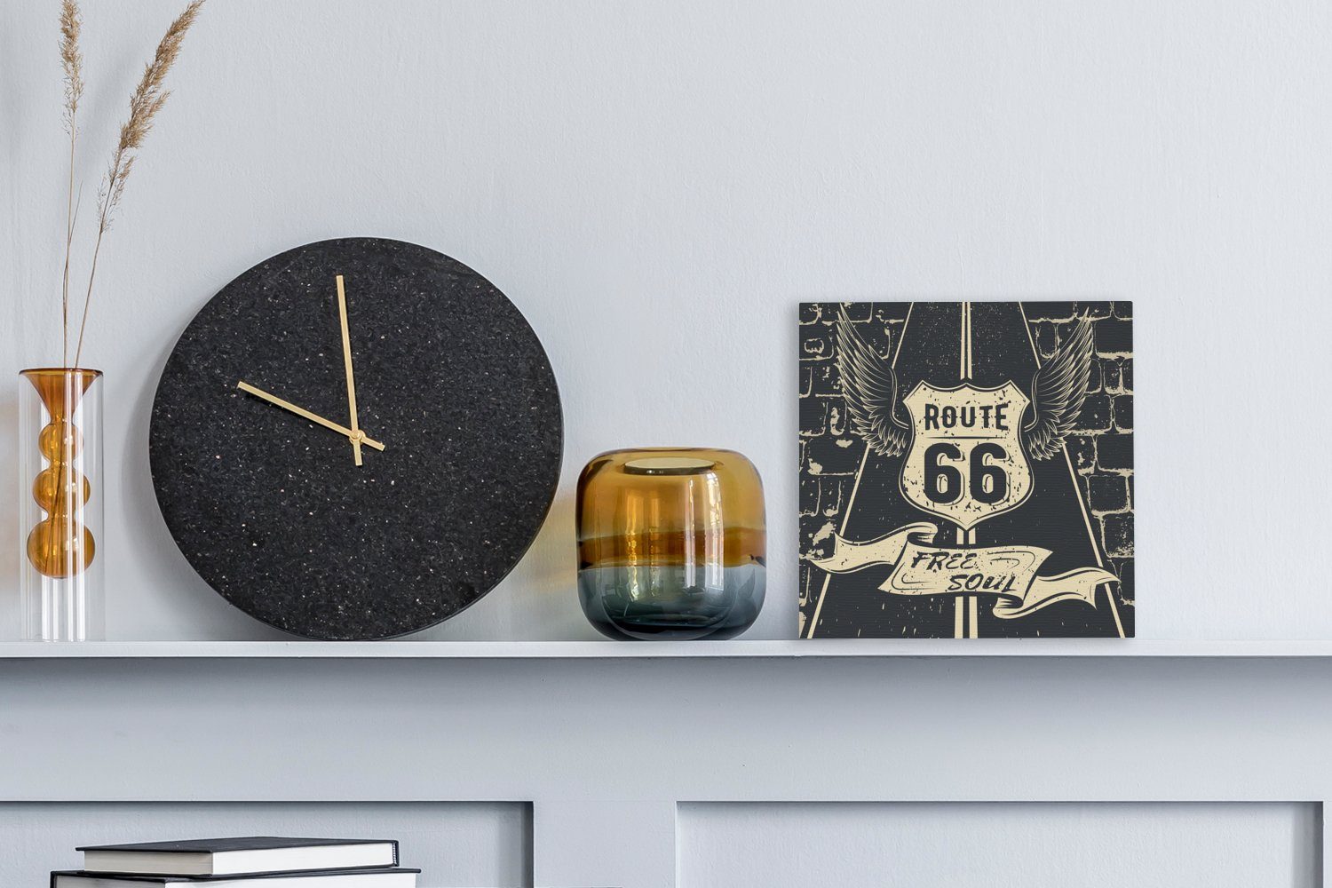 OneMillionCanvasses® Leinwandbild Route 66 - Vintage günstig online kaufen