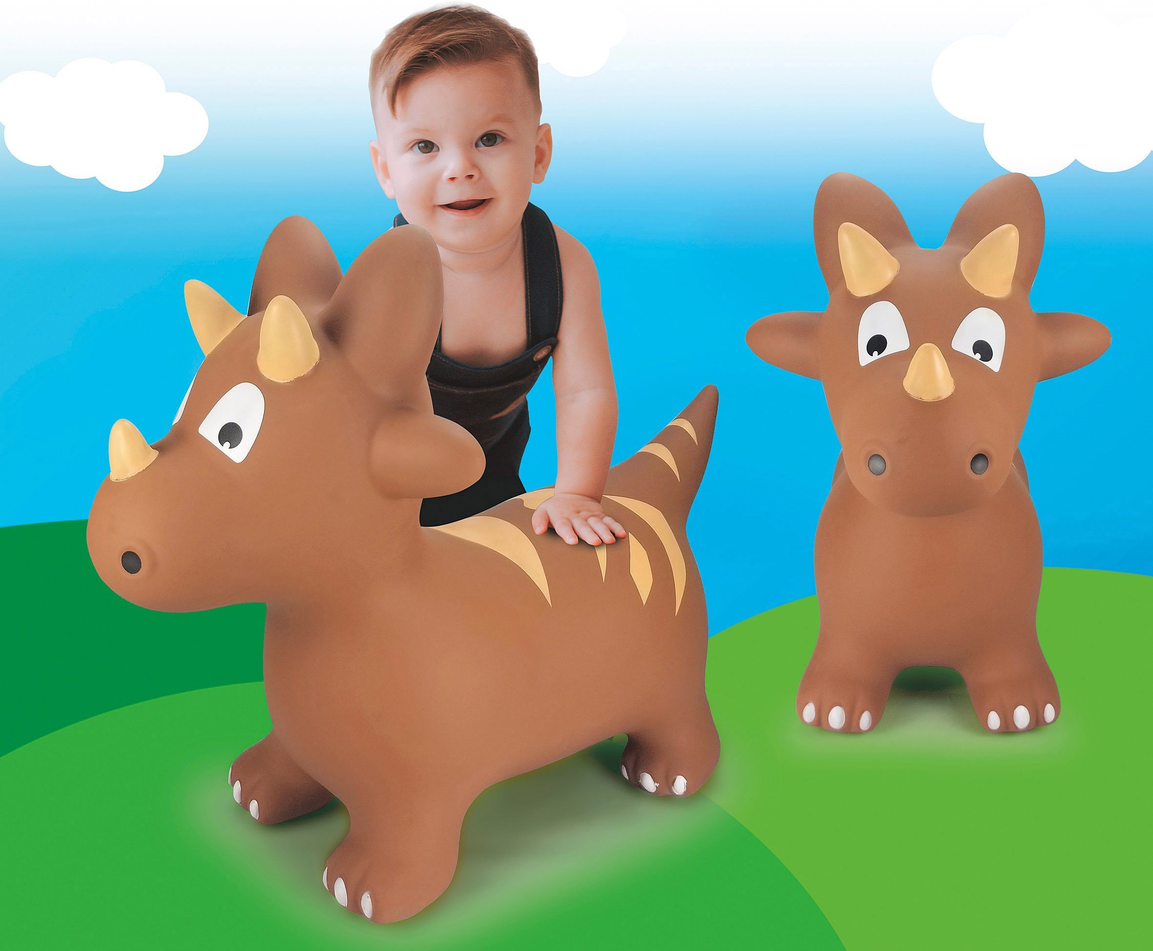 Jamara Hüpftier Dino, inkl. Luftpumpe
