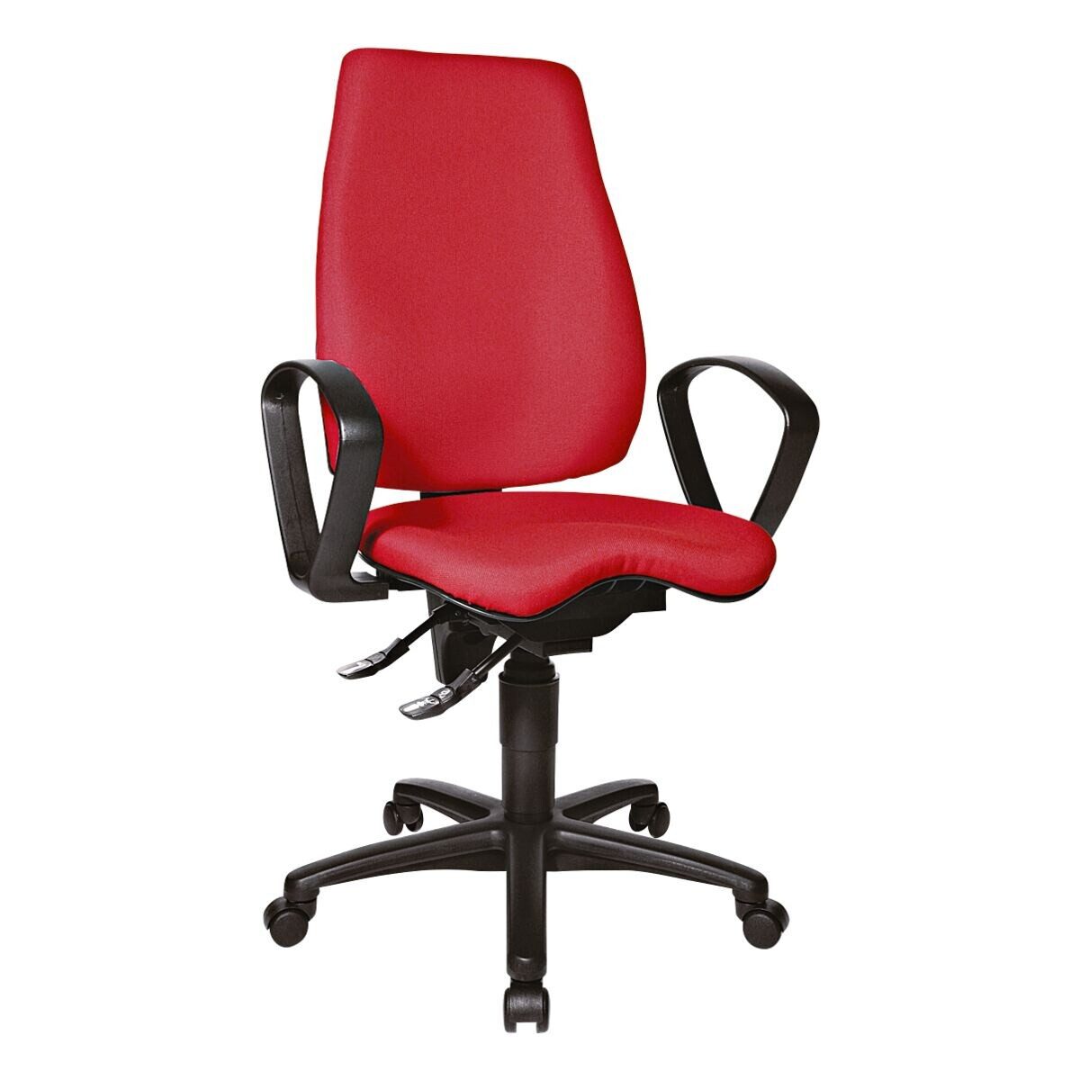 TOPSTAR Schreibtischstuhl Body Balance 450, Orthositz / Body-Balance-Tec / Lendenwirbelstütze, (ohne Armlehnen)