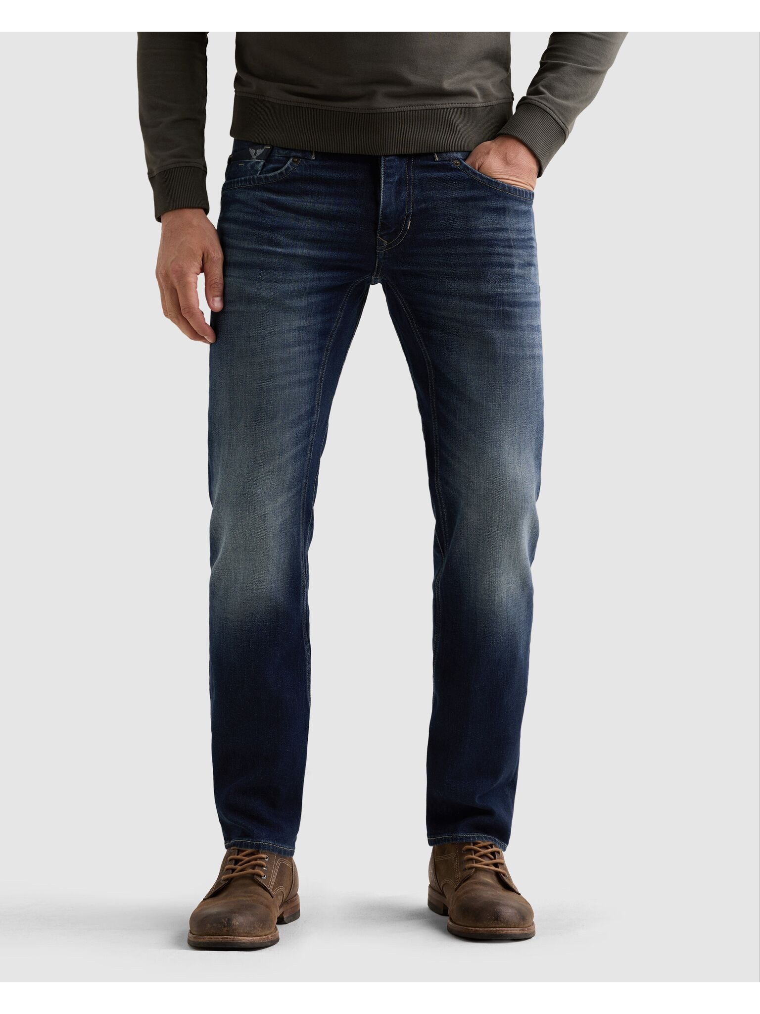 PME LEGEND Cargojeans COMMANDER 3.0 MID SHADE BLUE MSB