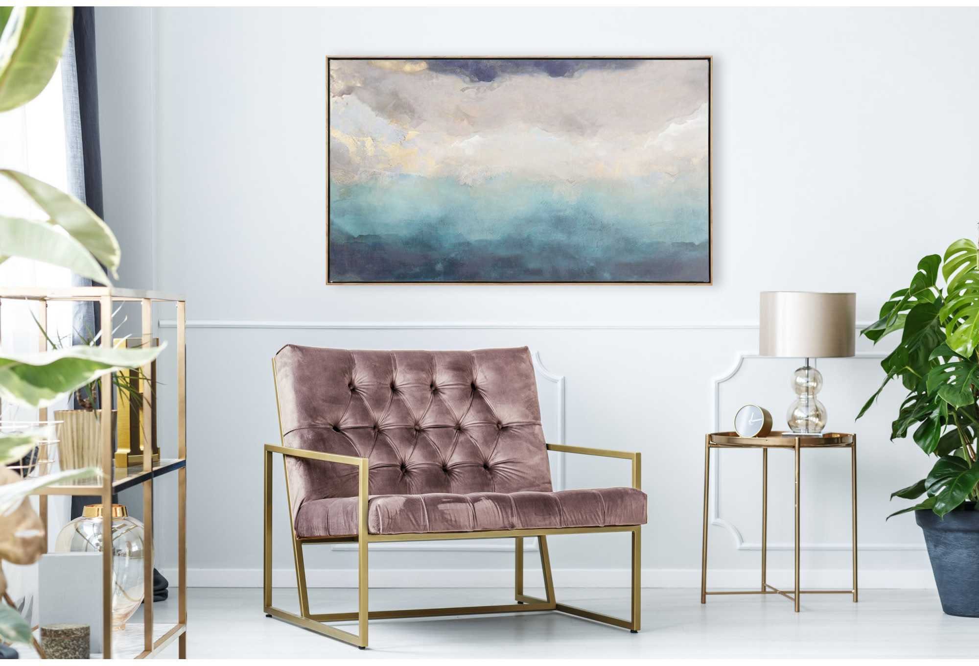 Reinders! Leinwandbild Abstrakt Blau - Leinwandbild