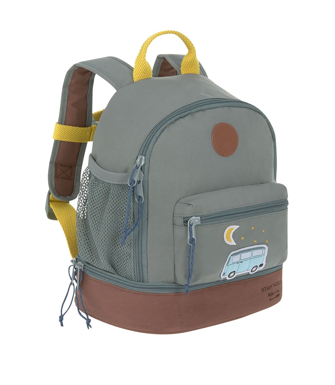 LÄSSIG Kinderrucksack Adventure, Bus, Mini Backpack, PETA-approved vegan