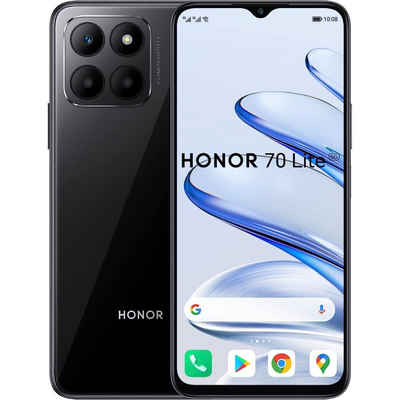 Honor 70 Lite 5G 128 GB / 4 GB - Smartphone - midnight black Smartphone (6,5 Zoll, 128 GB Speicherplatz)