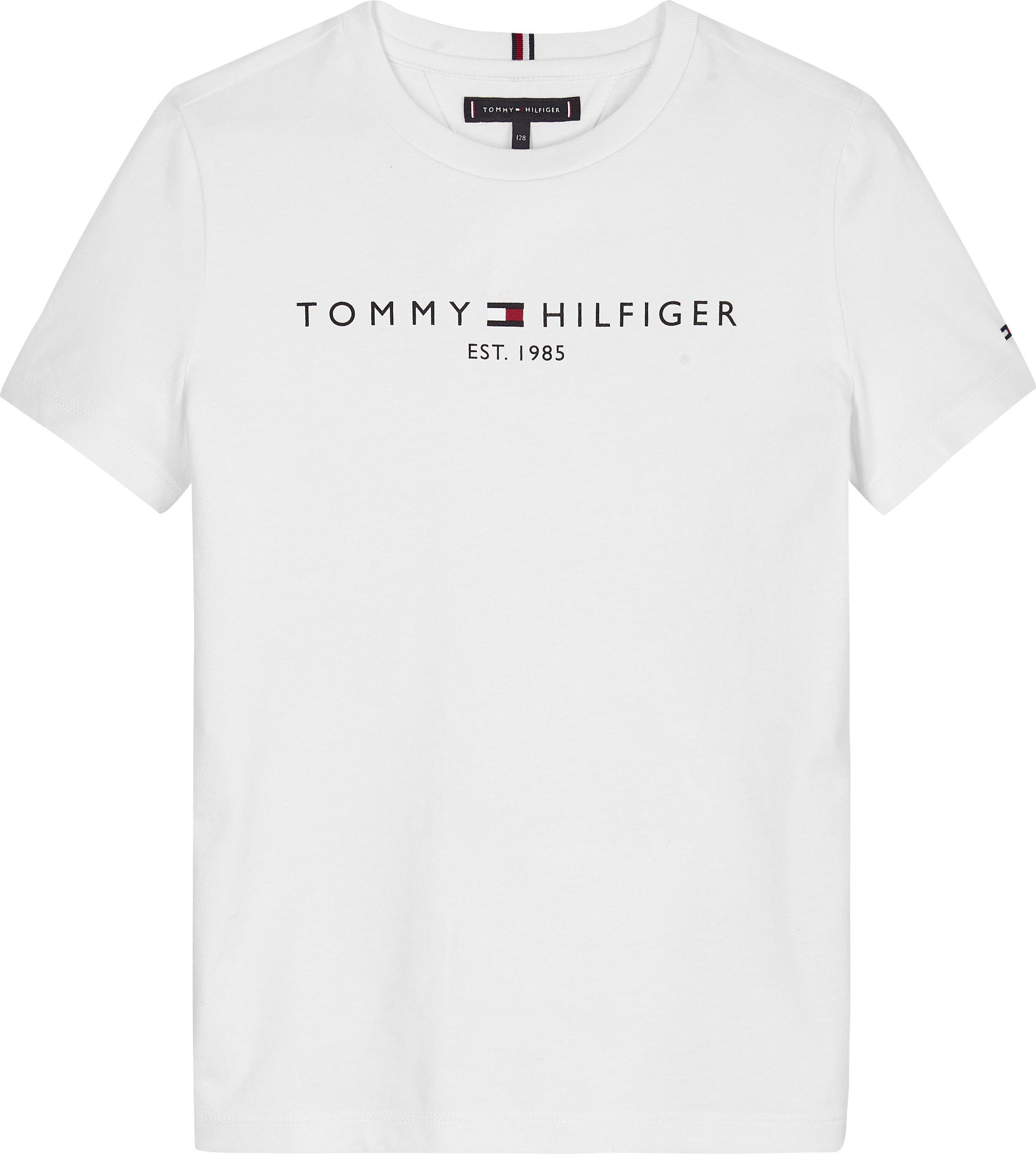 Tommy Hilfiger und ESSENTIAL TEE T-Shirt Kids Mädchen Kinder MiniMe,für Junior Jungen