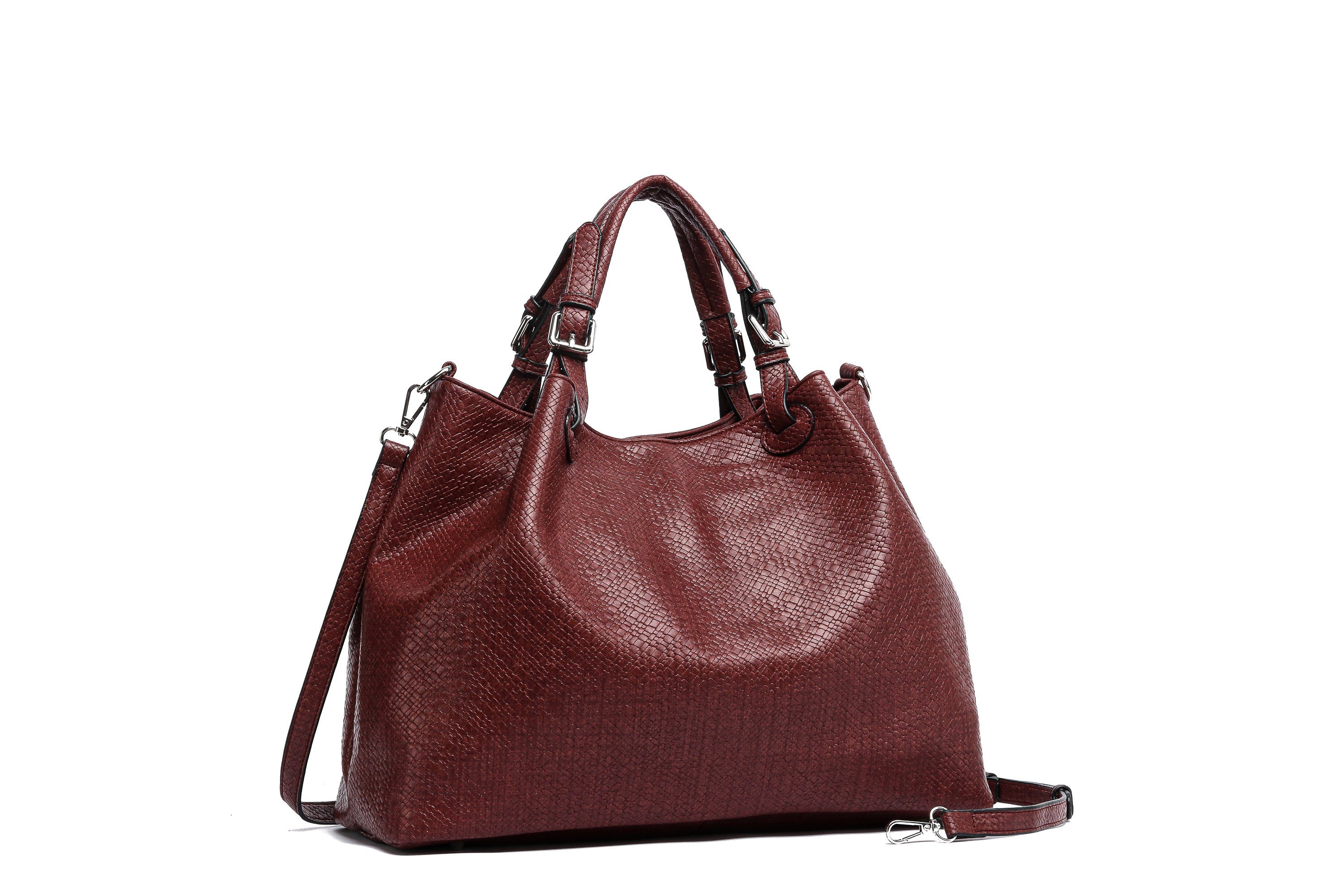 COLLEZIONE ALESSANDRO Shopper Flecht, aus softem Material